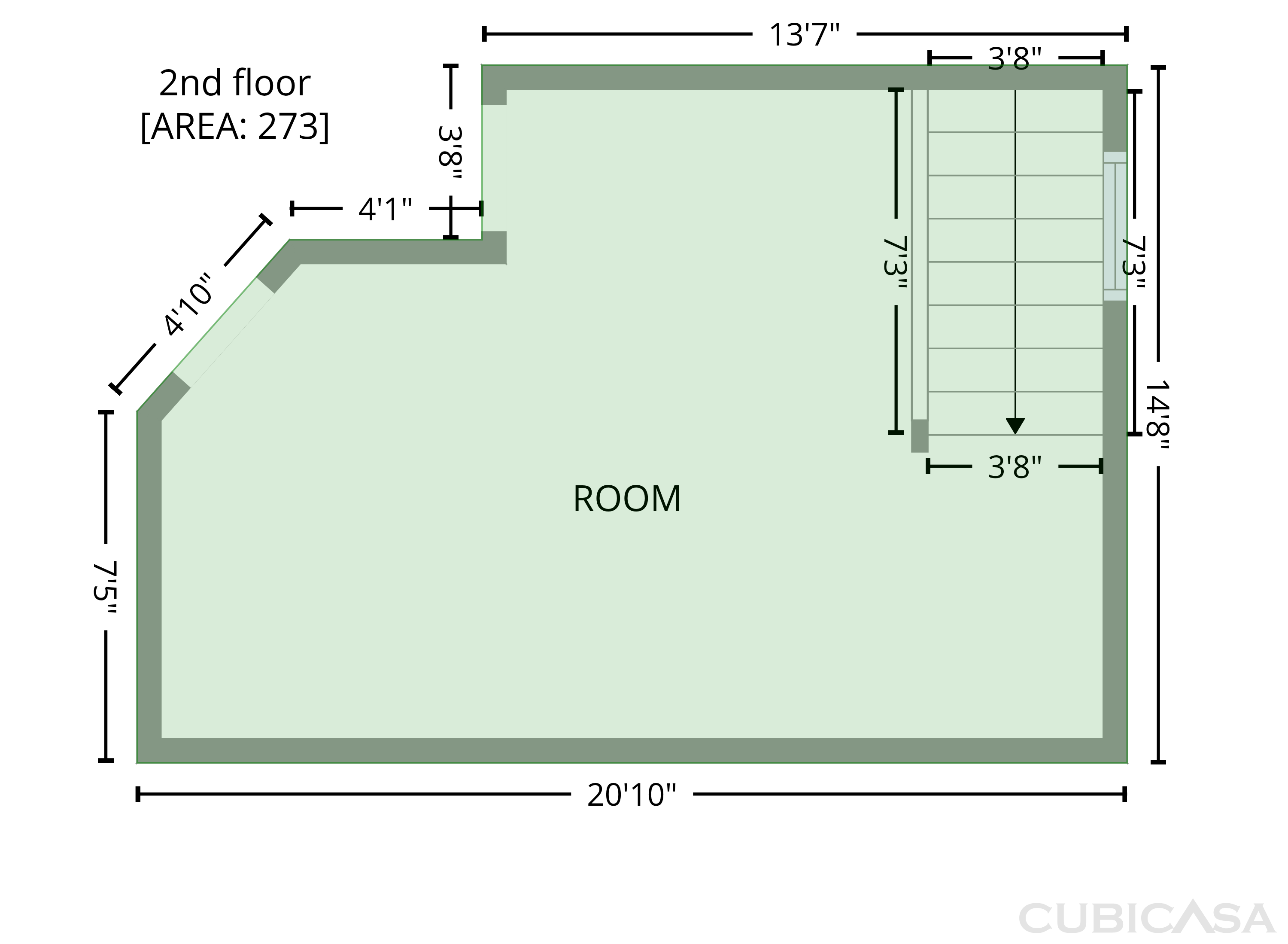 Second Floor of 1003 Bateman Dr, Elizabeth City, NC