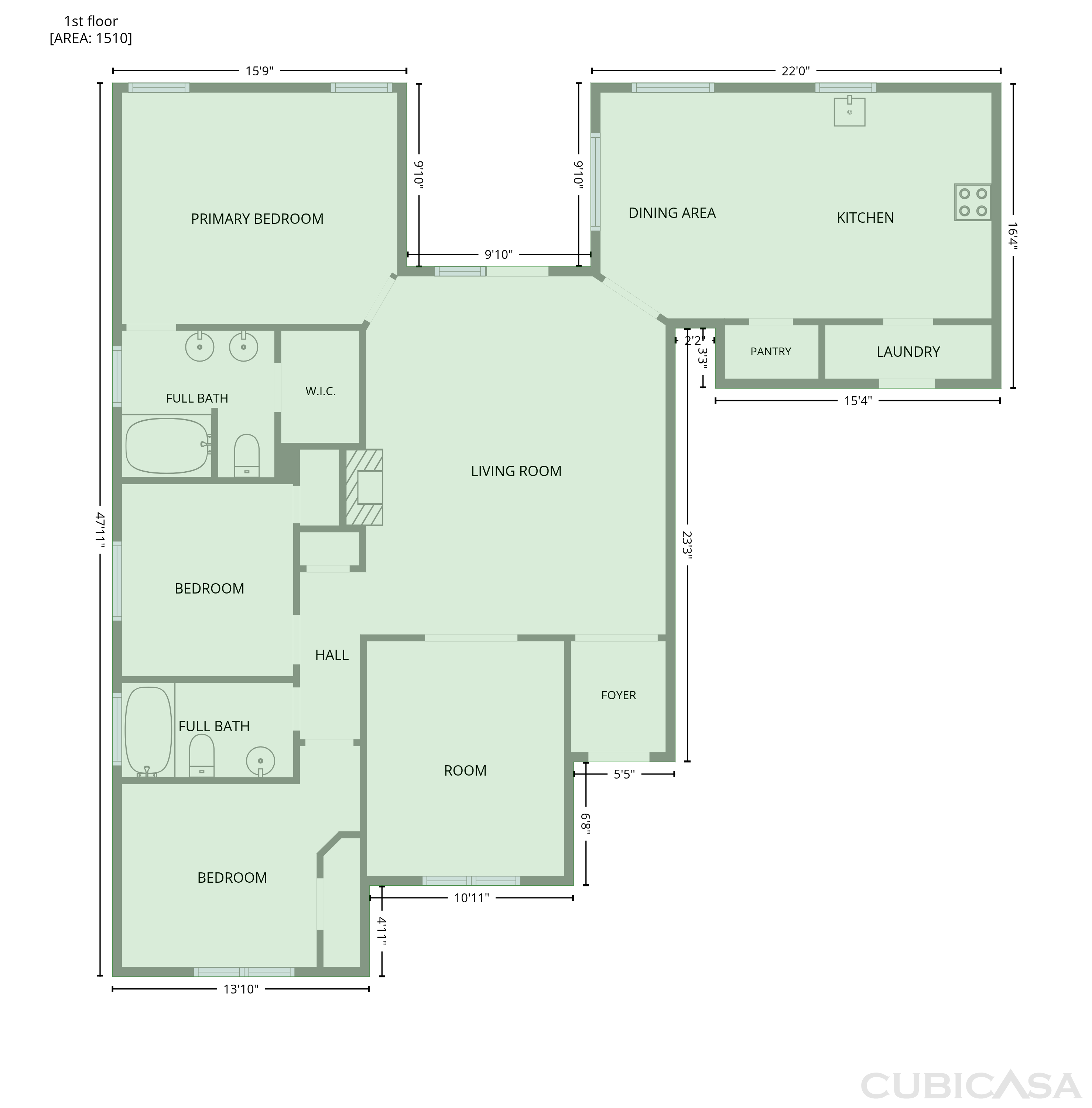 Main Floor of 507 Abu Bakar Dr, Killeen, TX