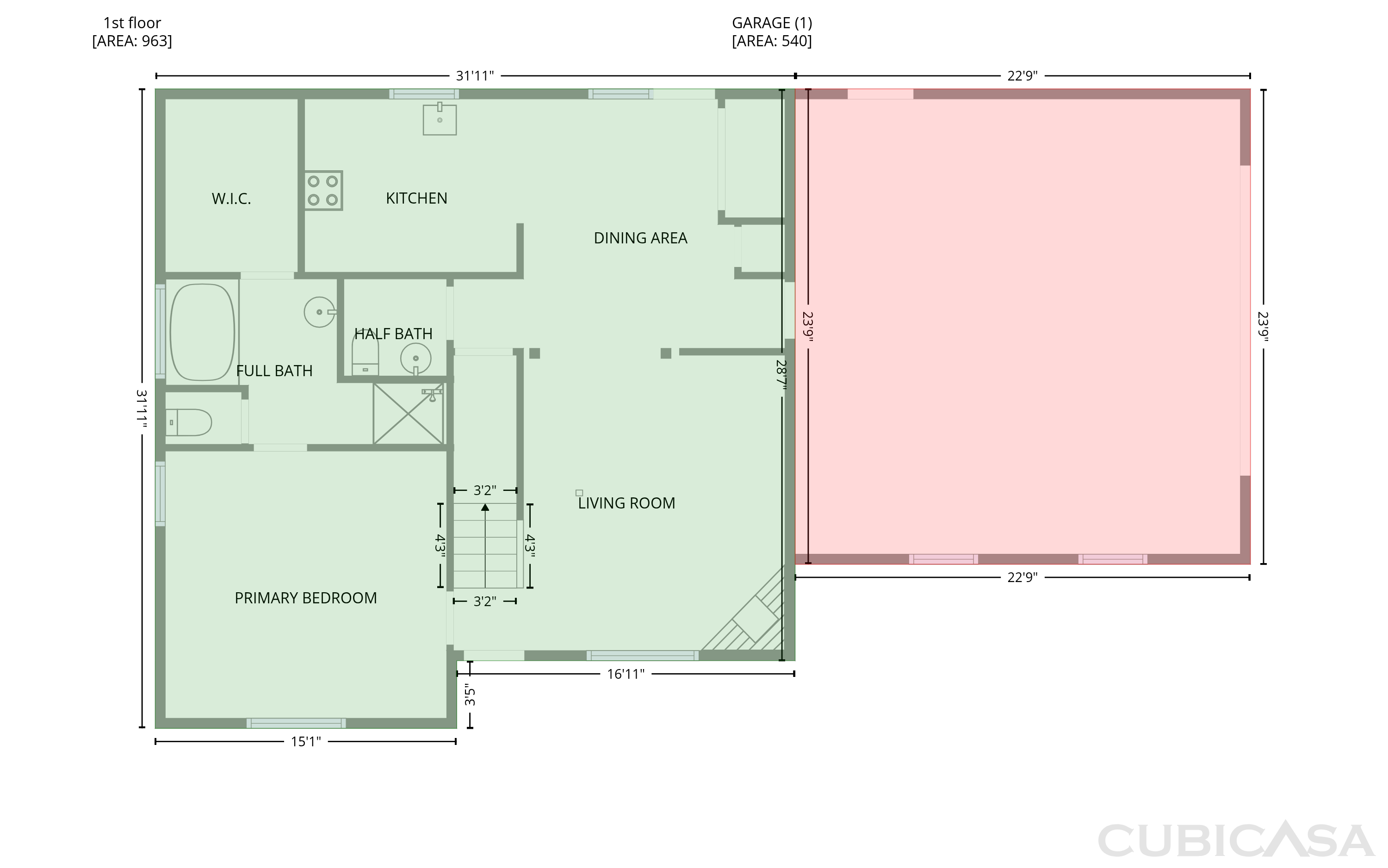 Main Floor of 4408 Waxhaw Indian Trail Rd, Indian Trail, NC