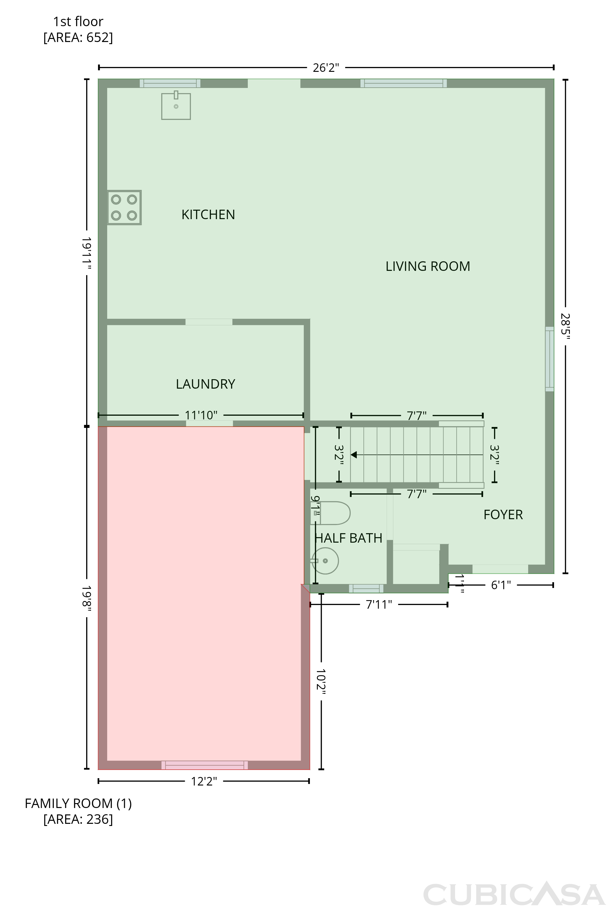 Main Floor of 4824 Yellow Locust Dr, Browns Summit, NC