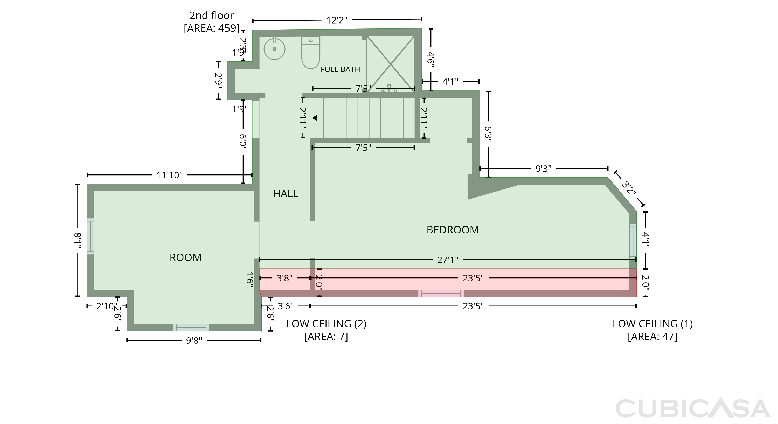 Second Floor of 2666 Arbor Ave SE, Atlanta, GA