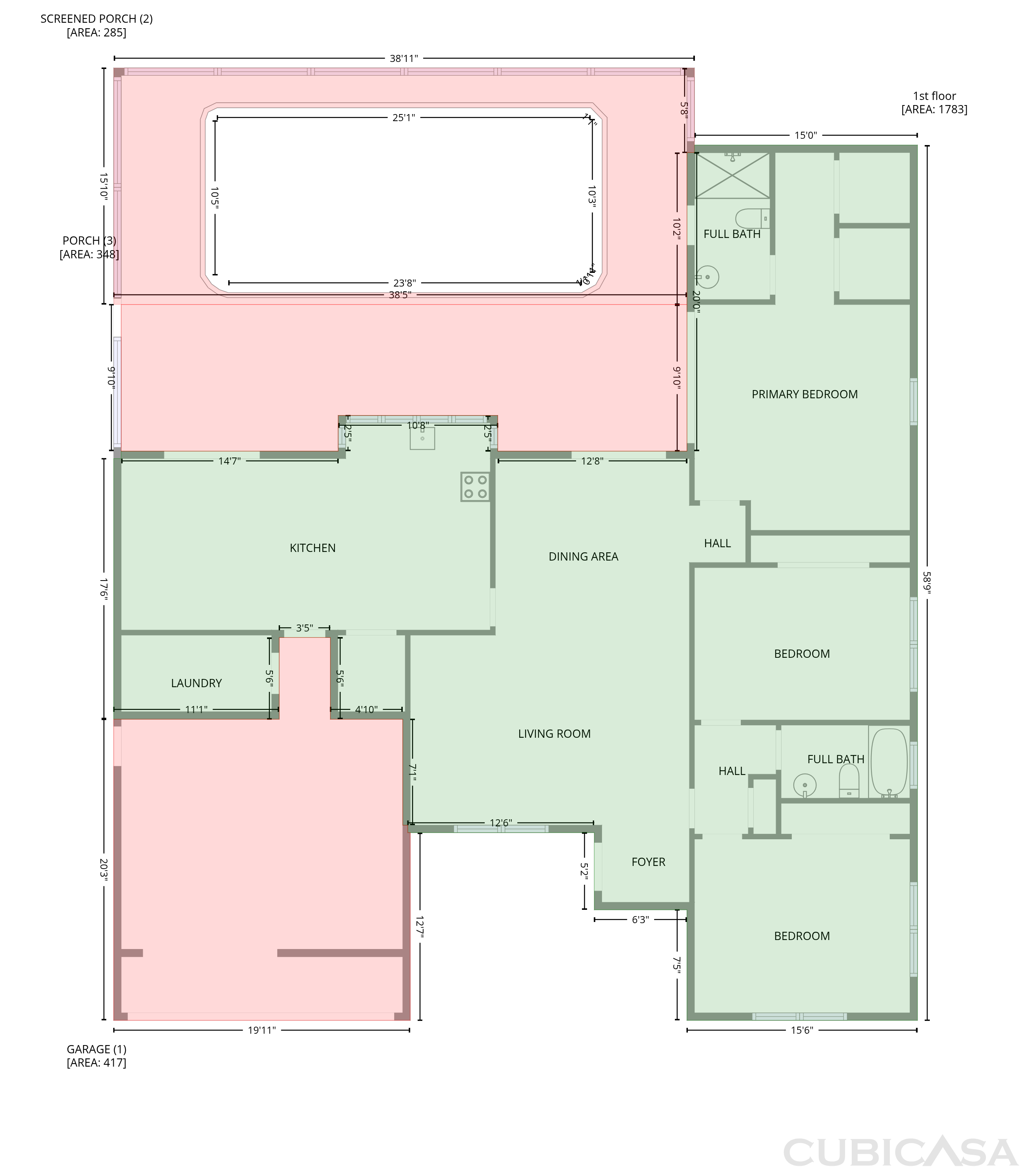 Main Floor of 7141 Harbour Blvd, Miramar, FL