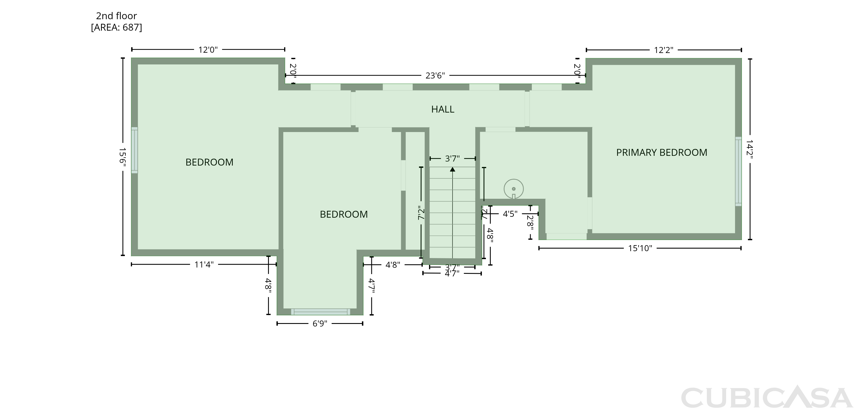 Second Floor of 3969 Lost Creek Dr, Dallas, TX