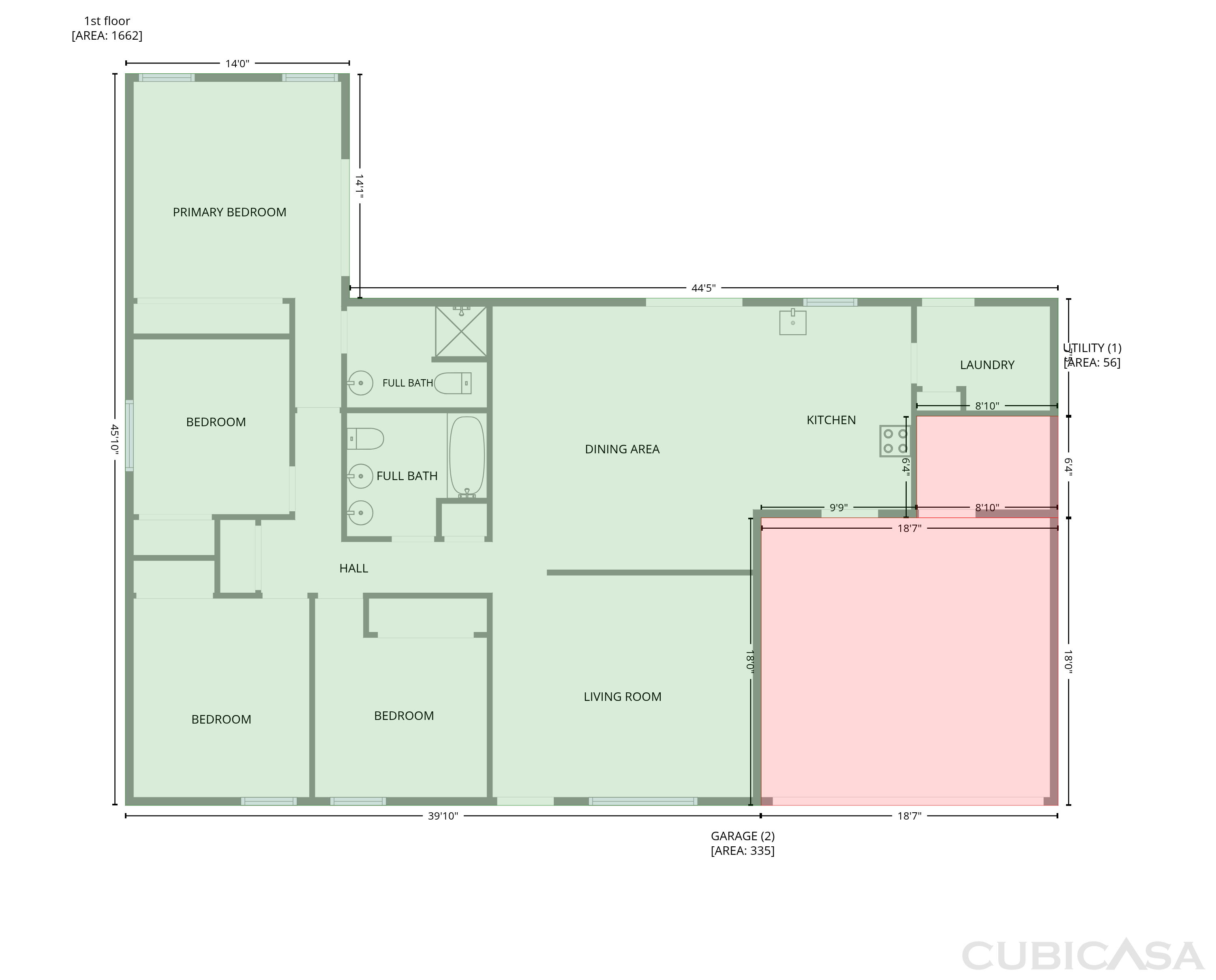 Main Floor of 17123 E Calaveras Ave, Fountain Hills, AZ