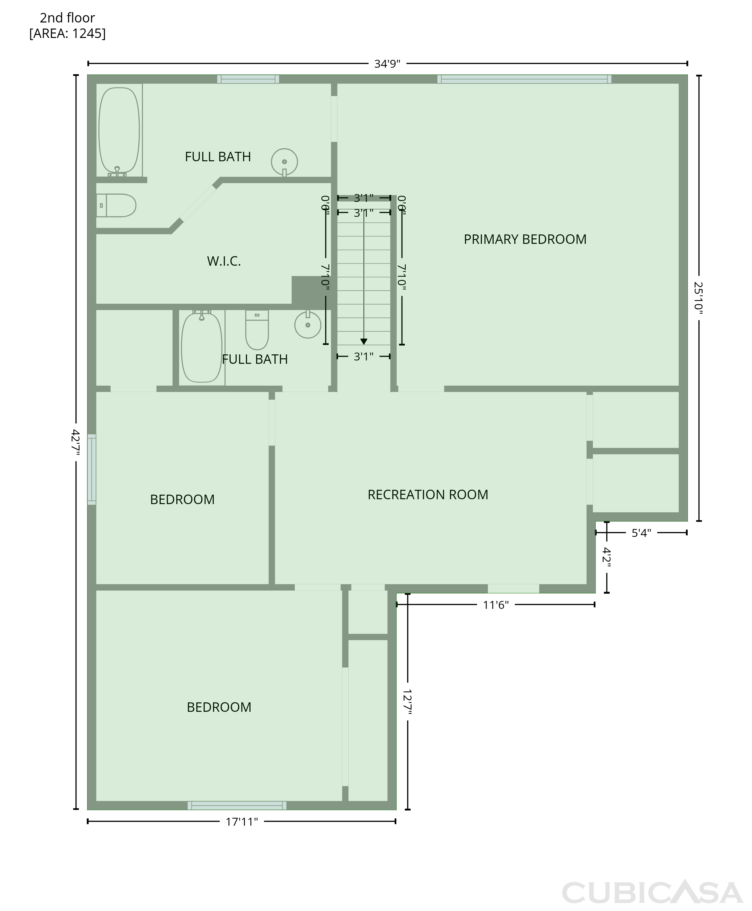 Second Floor of 5406 S Hearsey Dr, Austin, TX