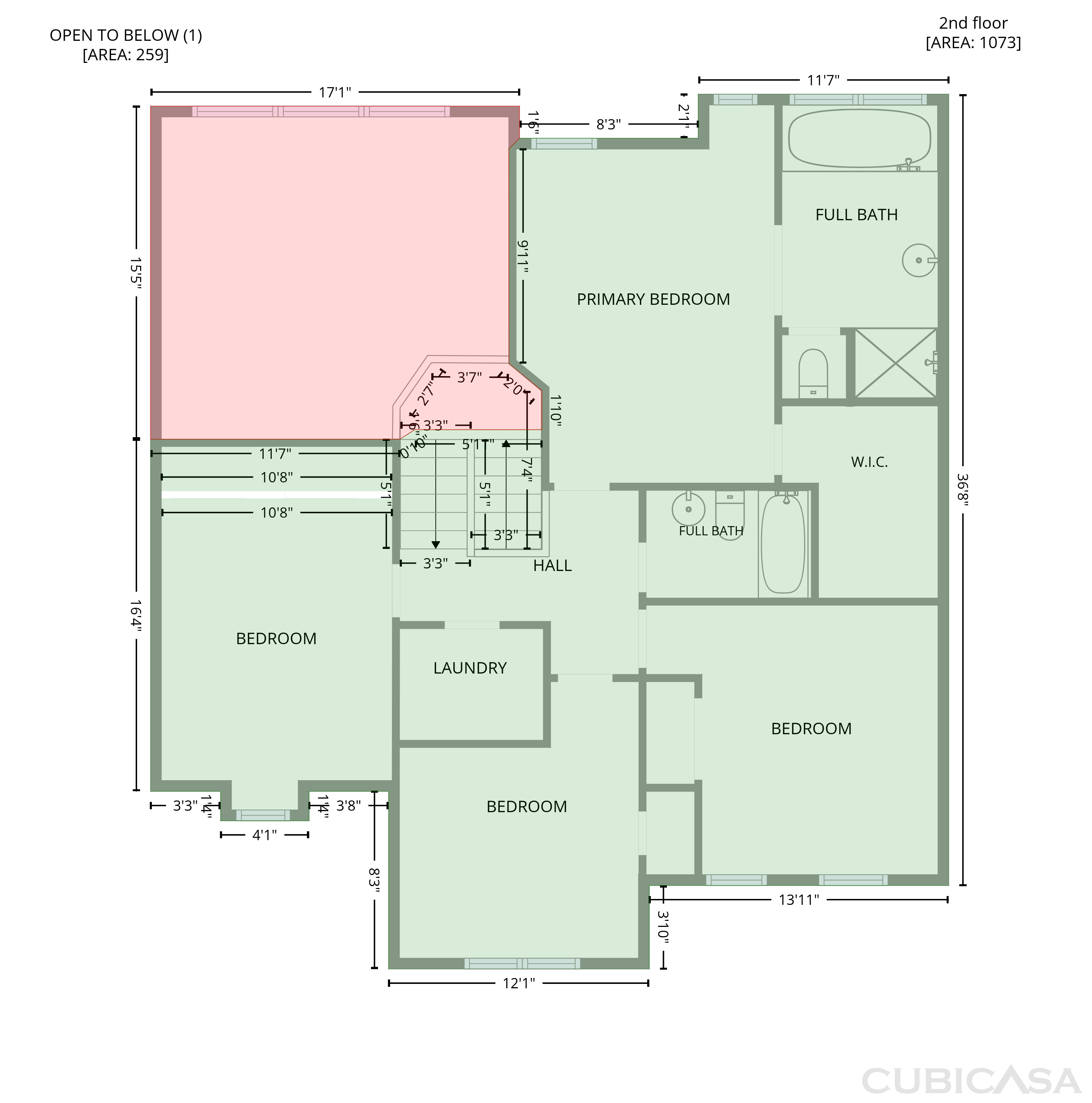 Third Floor of 17292 Magic Mountain Dr, Round Hill, VA