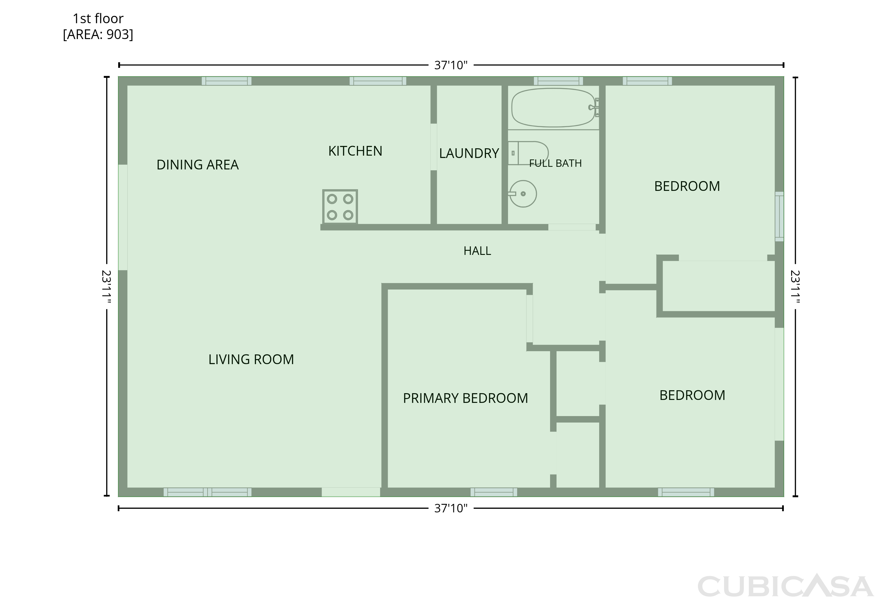 Main Floor of 1002 Hummingbird Dr, Granite Shoals, TX