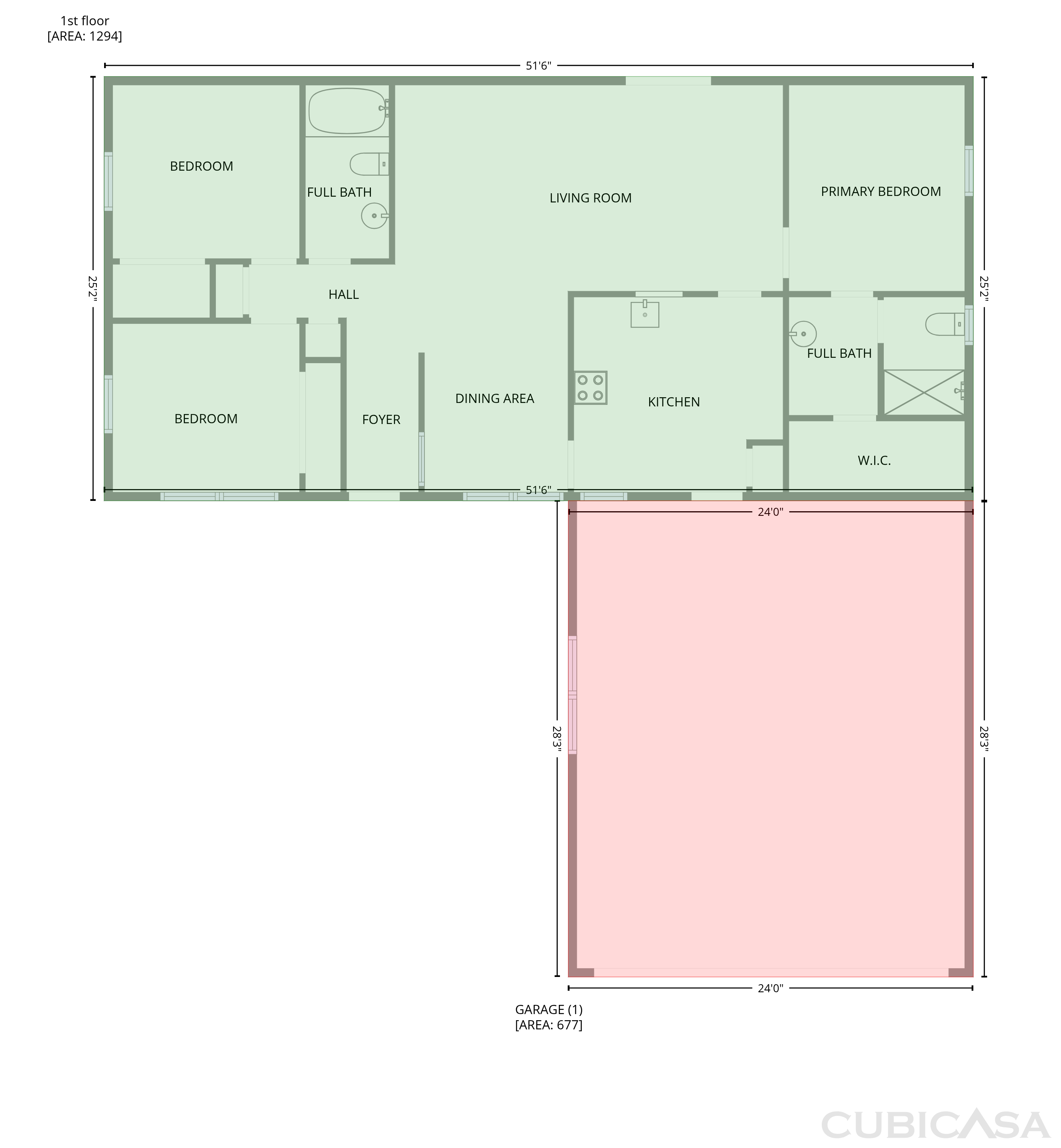 Main Floor of 4800 Robert St, Cocoa, FL