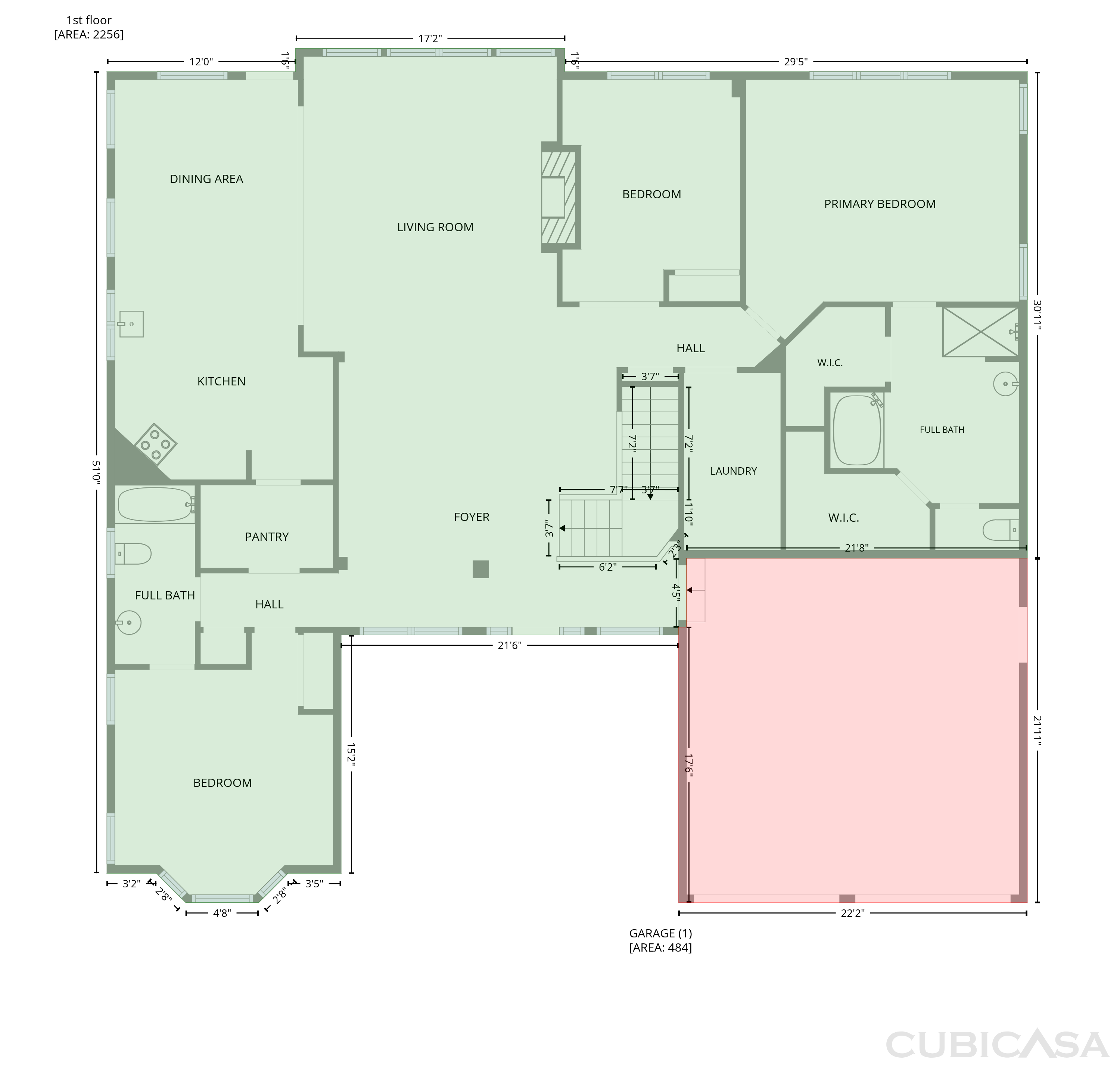Second Floor of 7226 Tyree Rd, Winston, GA