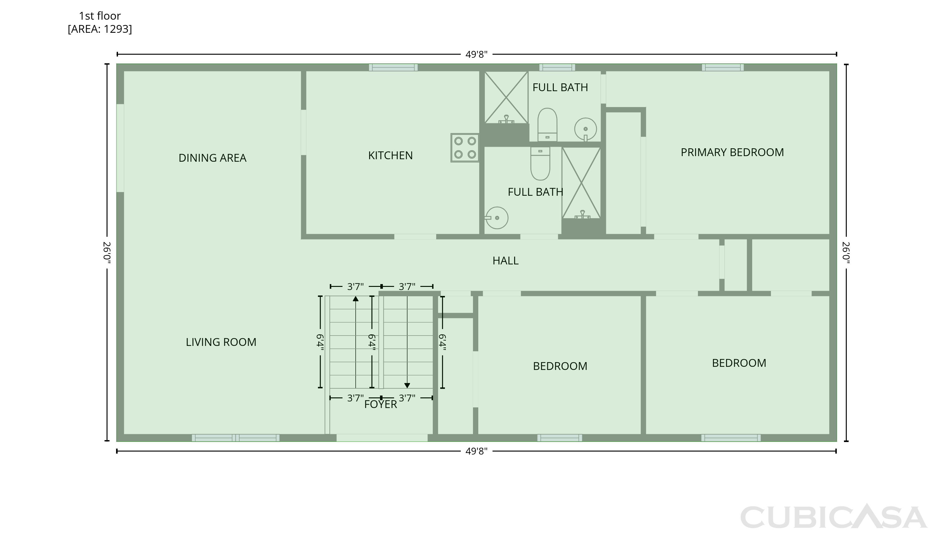 Second Floor of 819 Scenic Cir, Seymour, TN