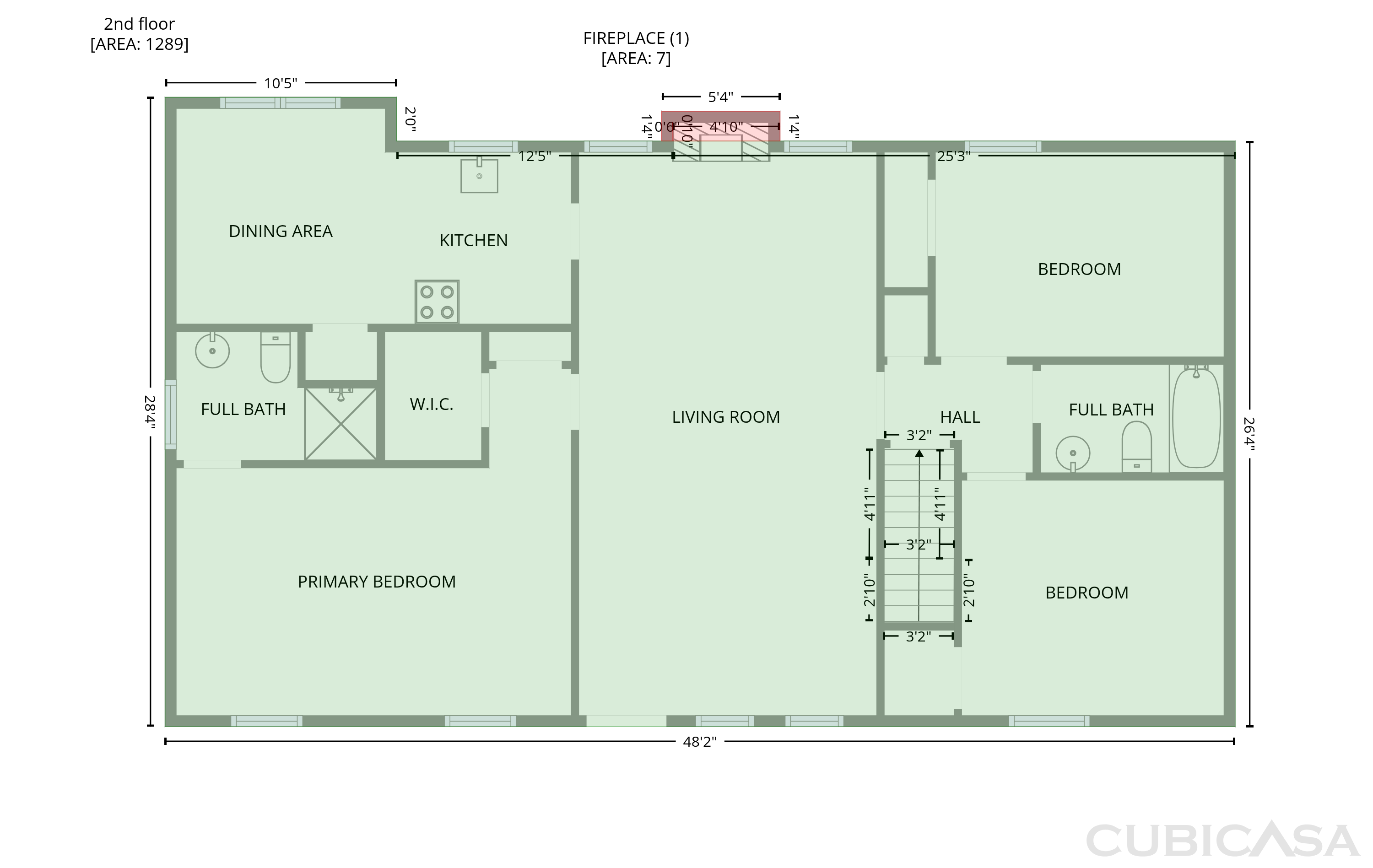 Second Floor of 2813 Wood Dr NE, Center Point, AL