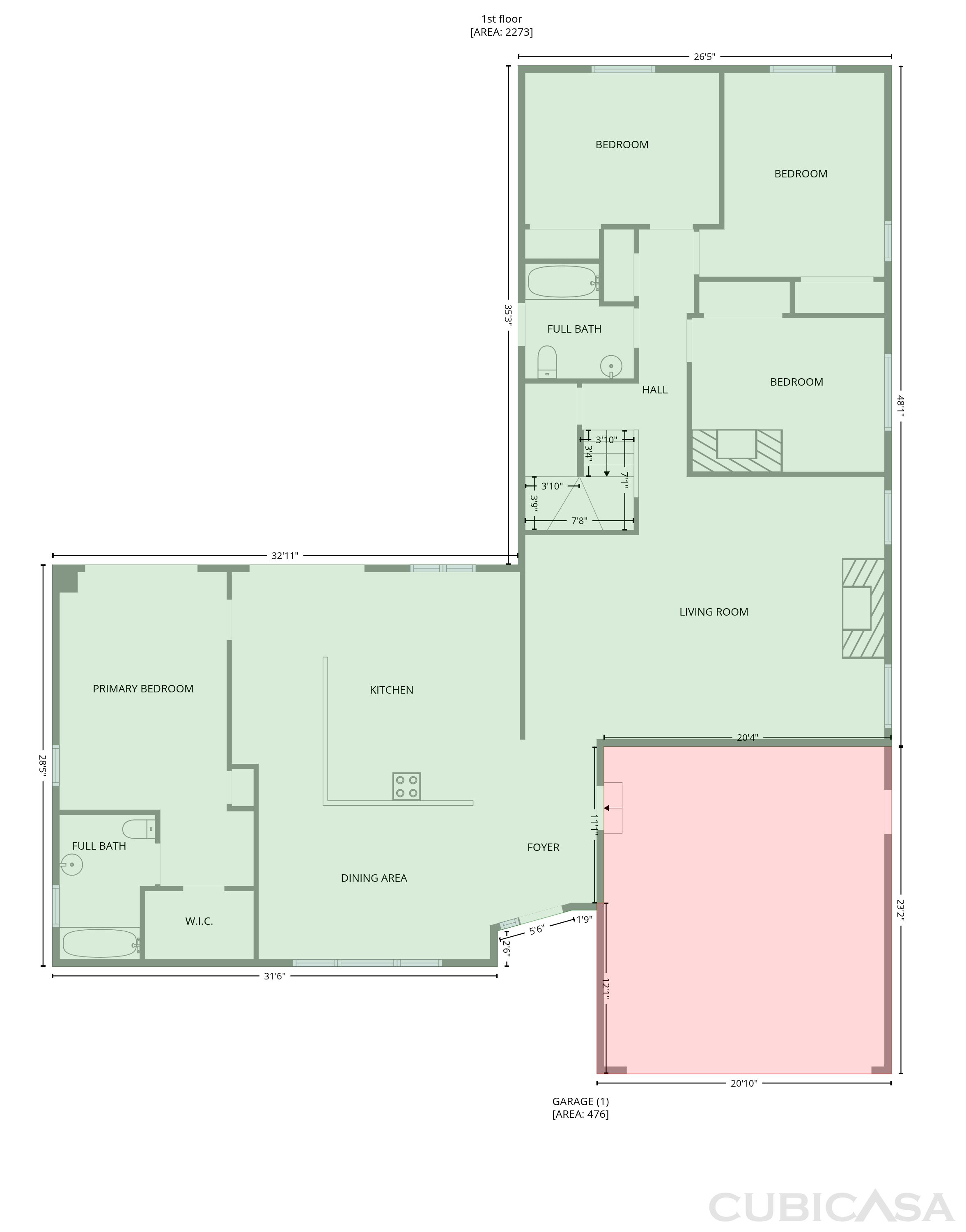 Main Floor of 37 Osprey St, Safety Harbor, FL
