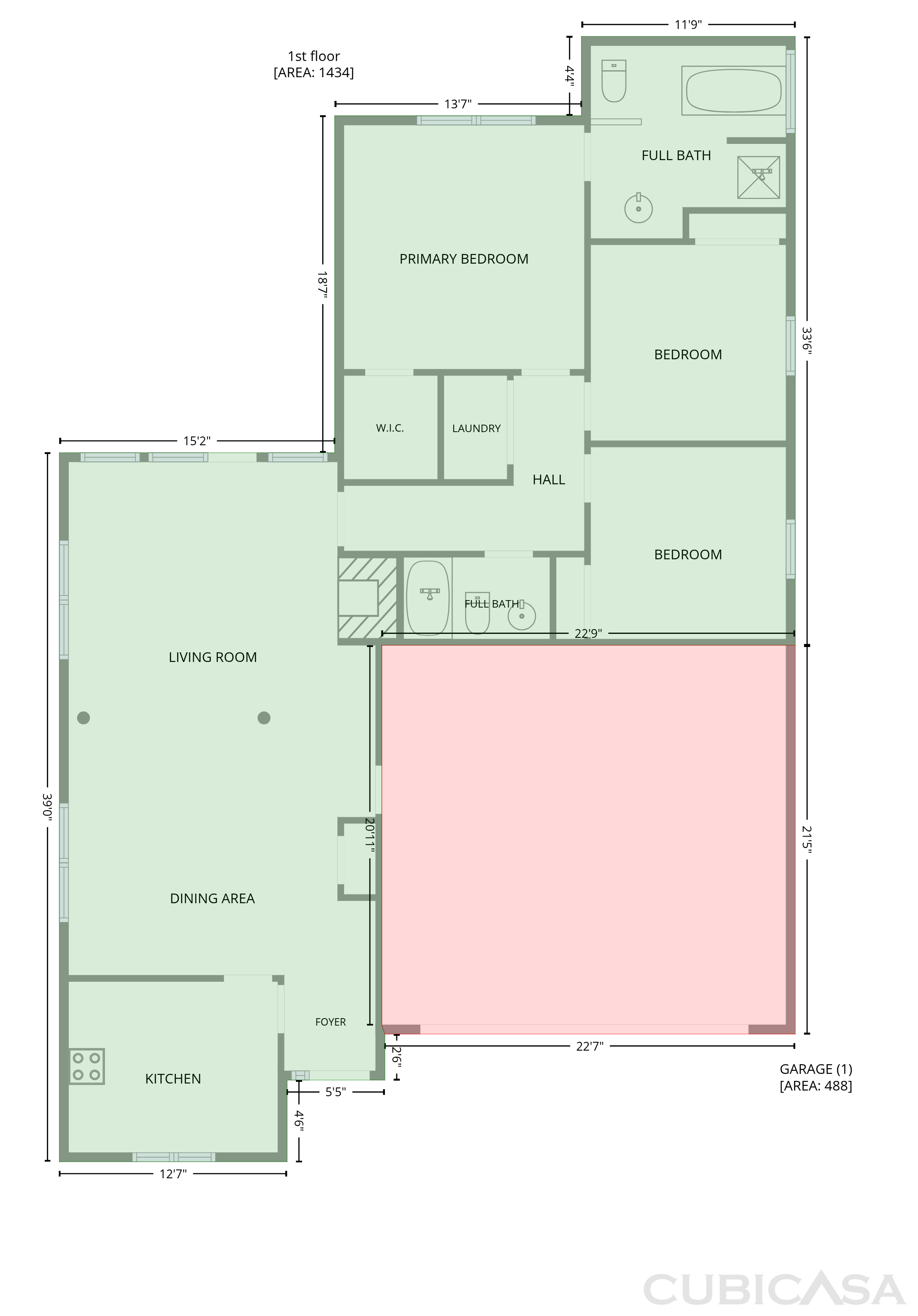 Main Floor of 2090 Audubon Dr, Rock Hill, SC