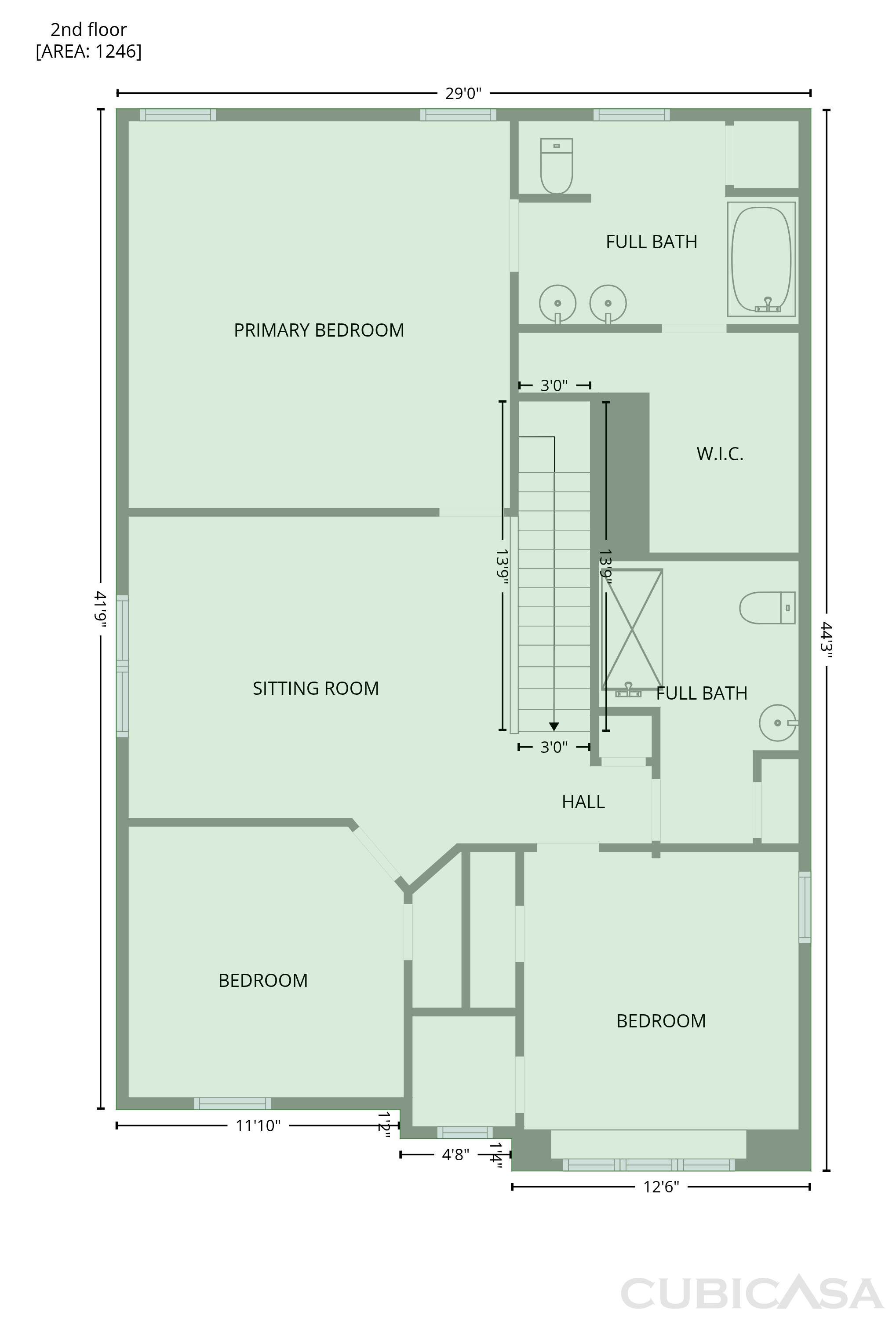 Second Floor of 939 Staffordale Manor Ln, Houston, TX