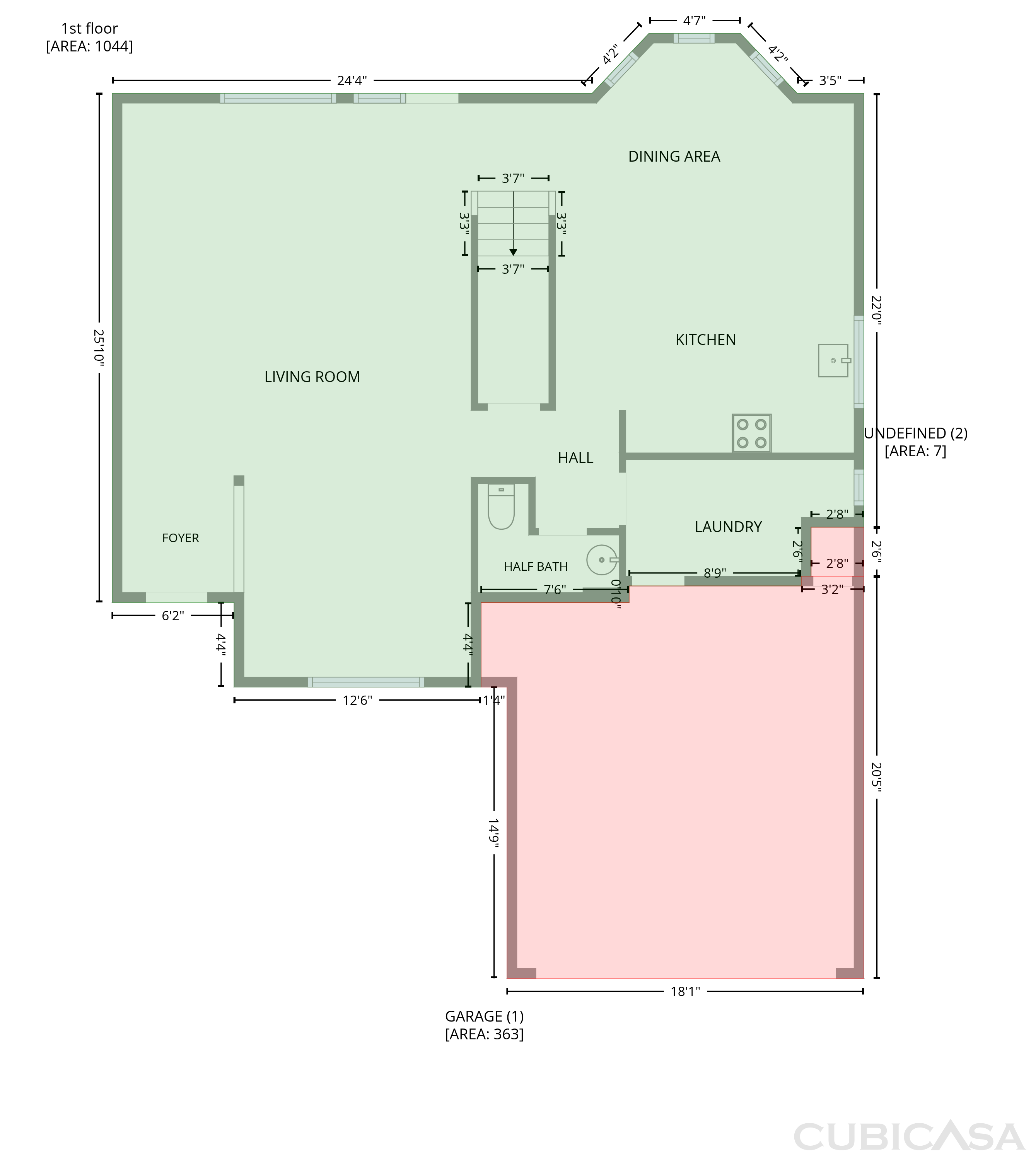 Main Floor of 322 Fallen Leaf Ln, Temple, TX