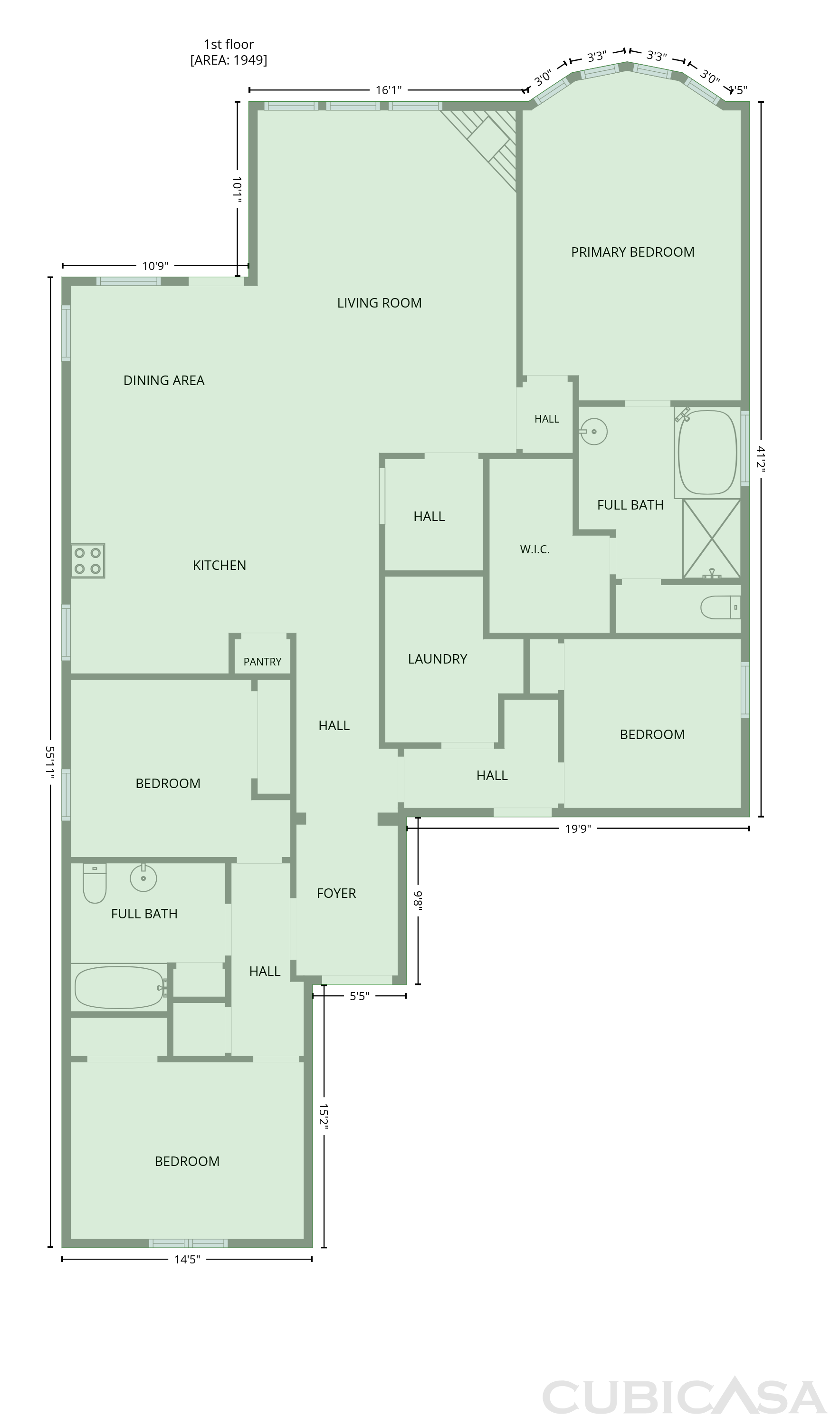 Main Floor of 3412 Lillian Ct, Celina, TX