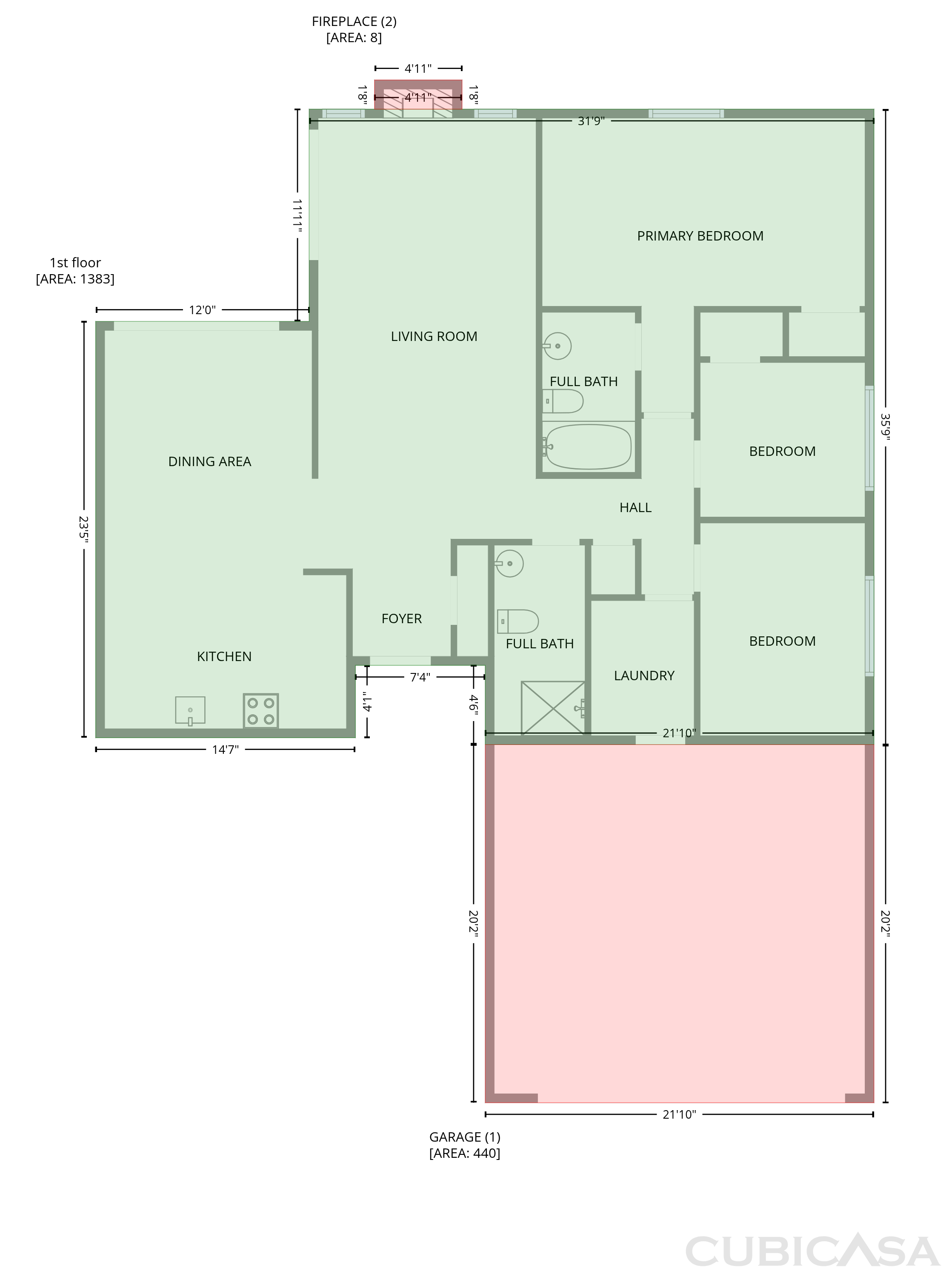 Main Floor of 8361 Northport Dr, Huntington Beach, CA