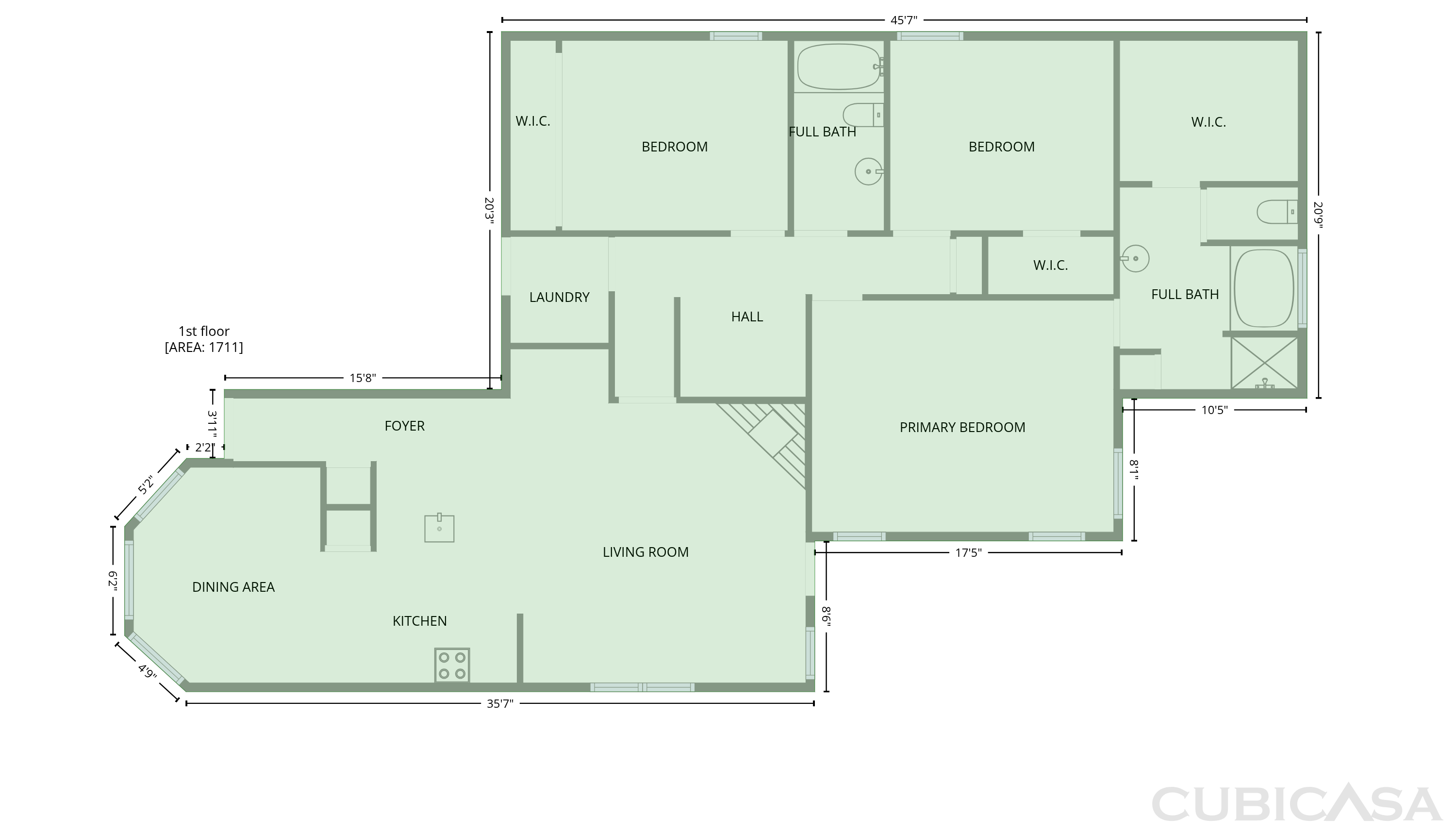 Main Floor of 1618 Hillside Dr, Waxahachie, TX