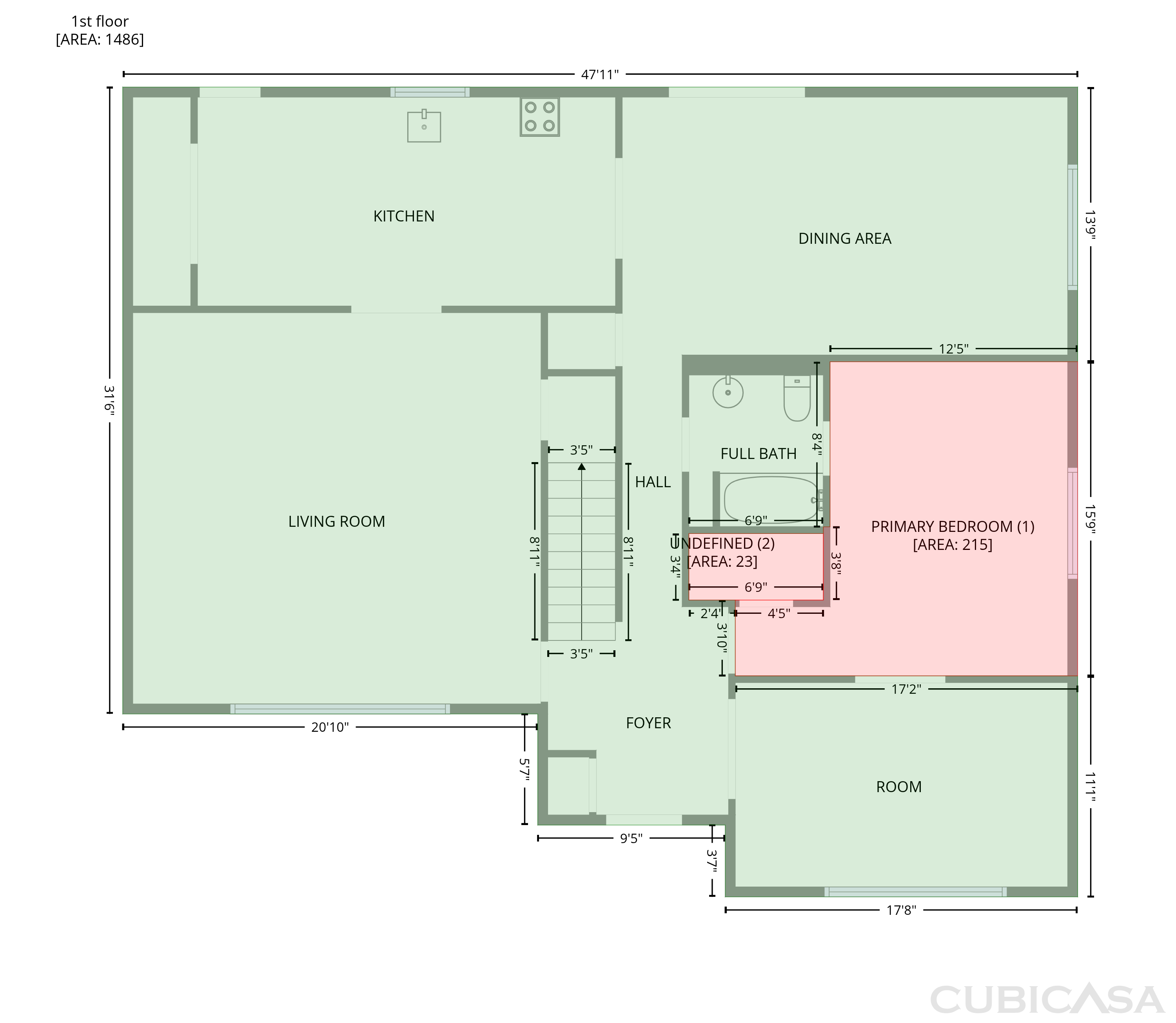 Main Floor of 504 Love Cir, Corsicana, TX