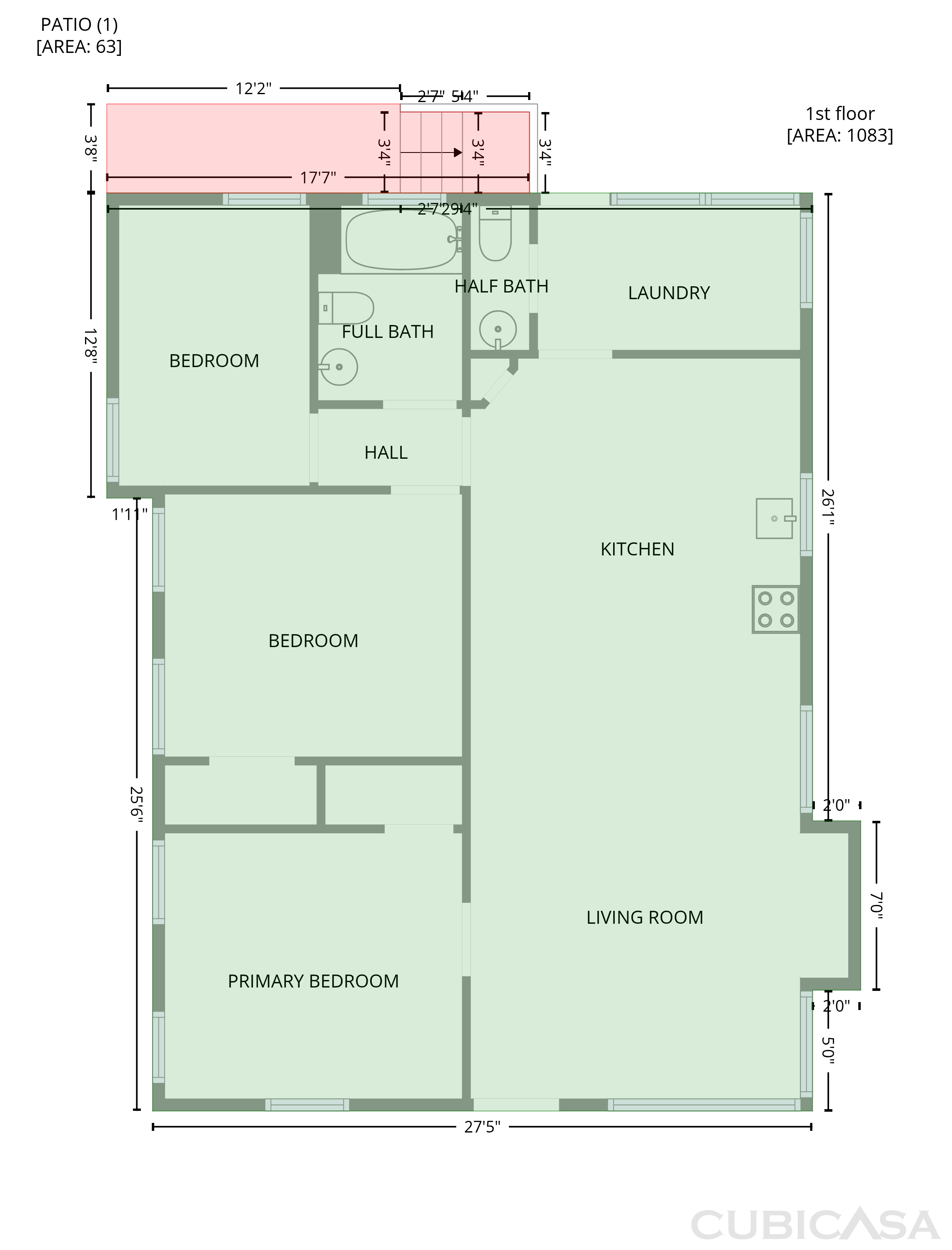 Third Floor of 231 22nd St, Sacramento, CA