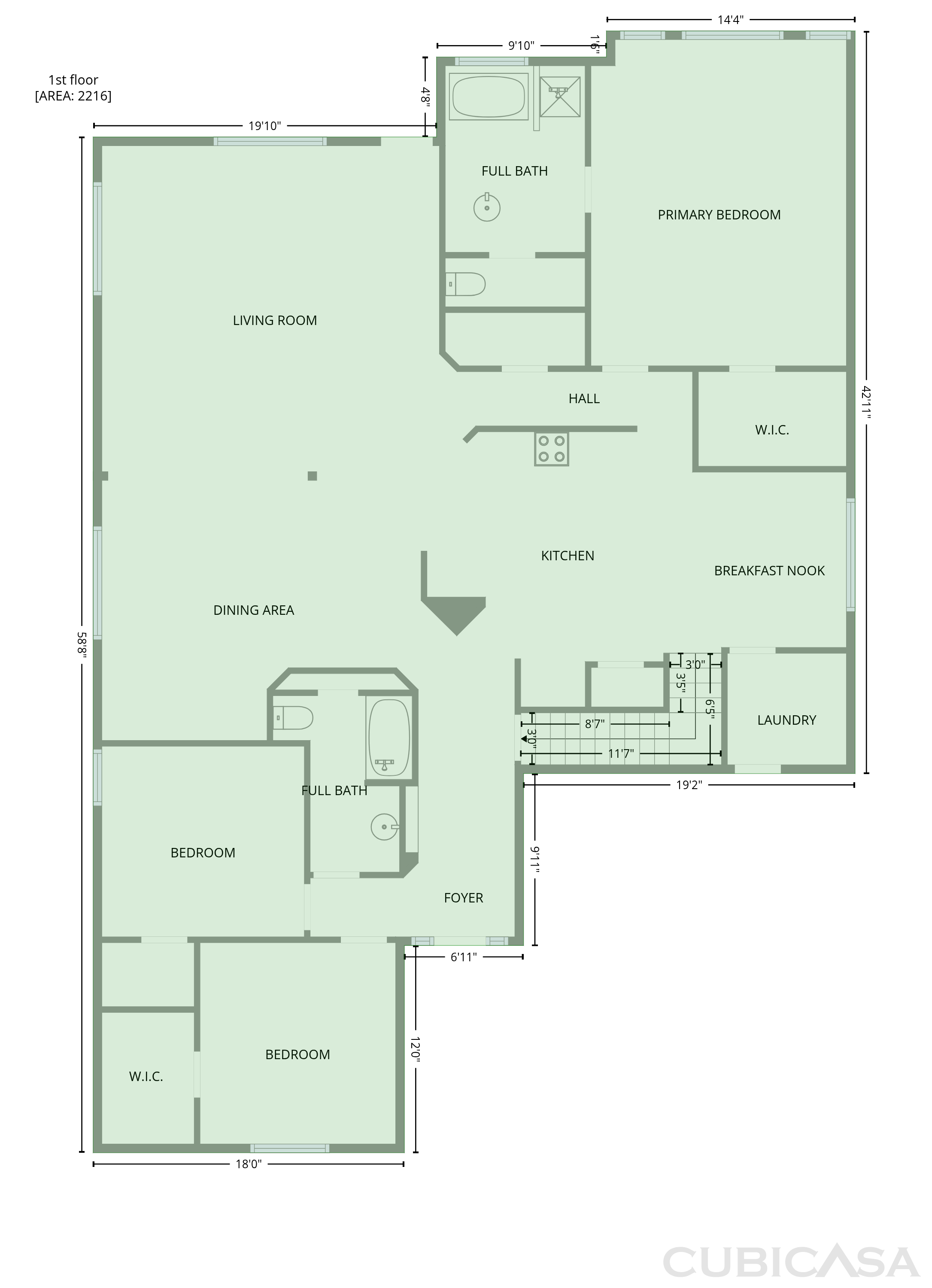 Main Floor of 824 Tuscan Rd, Harker Heights, TX