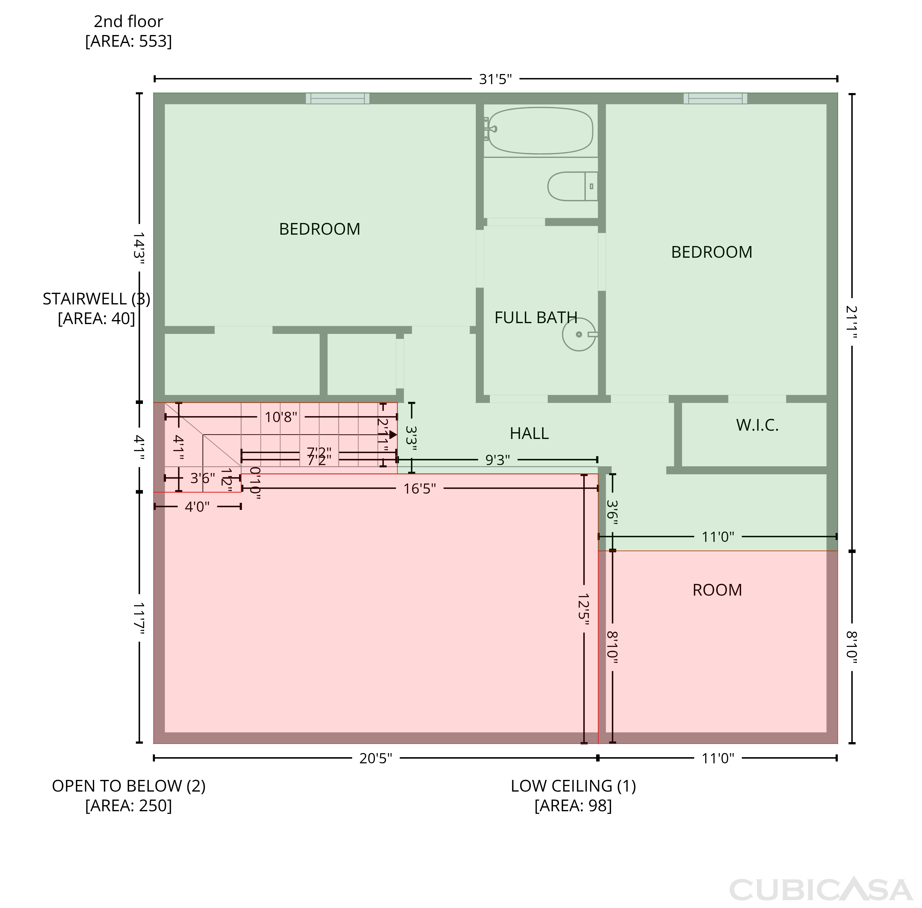 Second Floor of 1819 Bourne Cir, Clarksville, TN