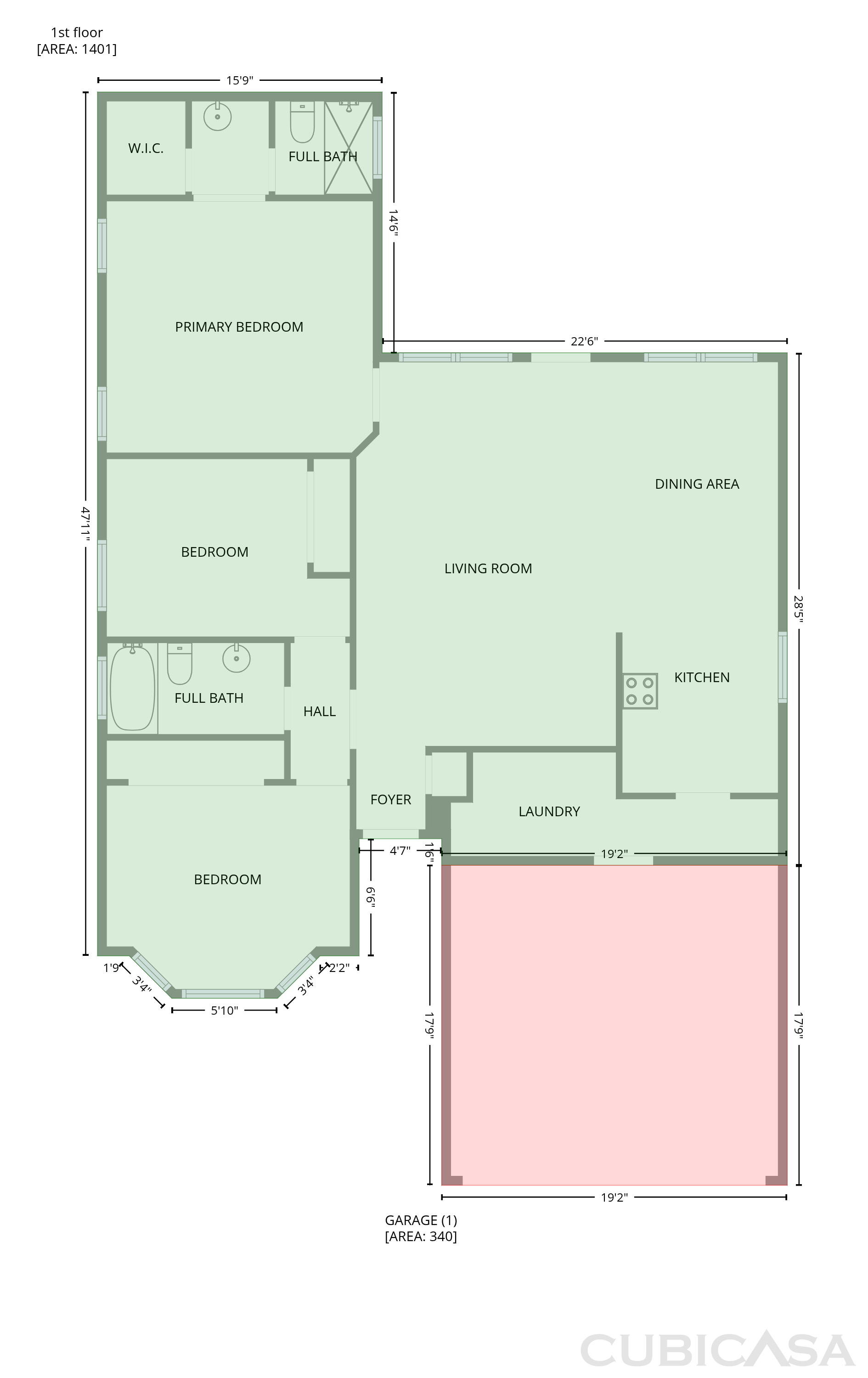 Main Floor of 2175 Timberleaf Cir, Ingleside, TX