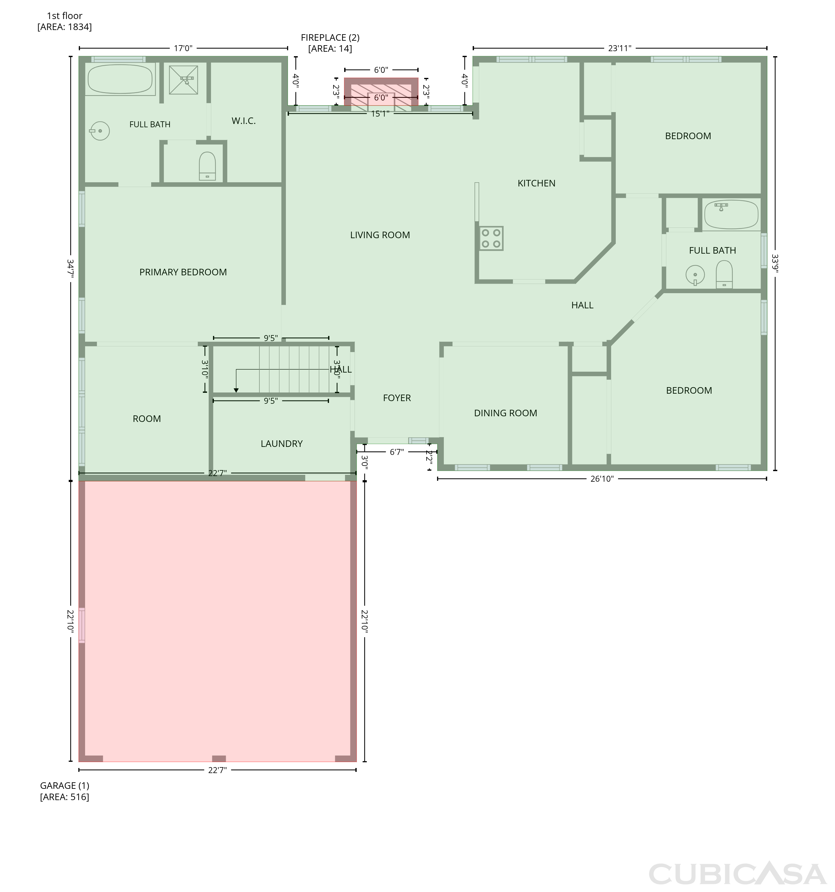 Main Floor of 4336 N Greg Allen Way, Oxford, NC