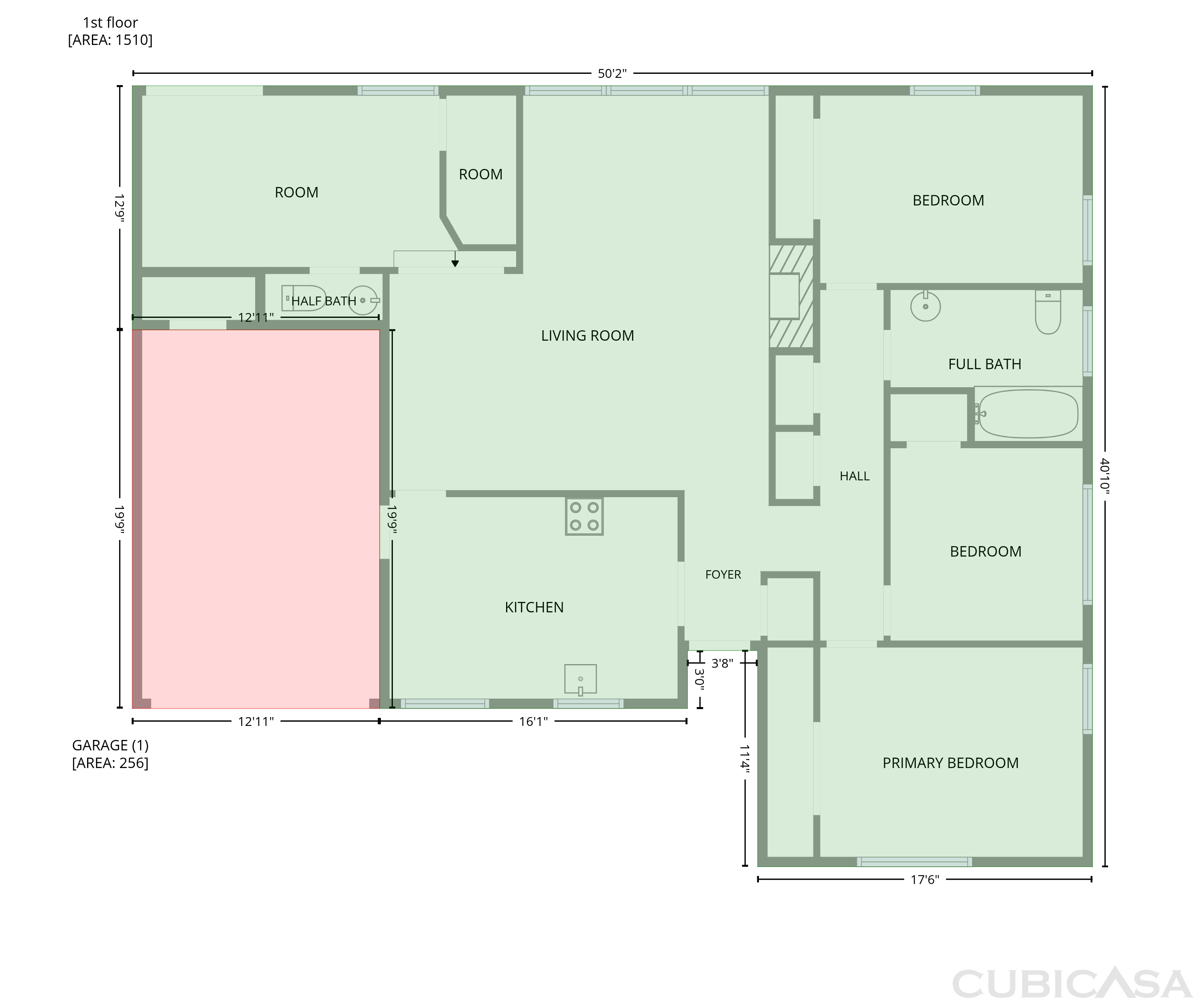 Main Floor of 3020 Christina Ave, Stockton, CA