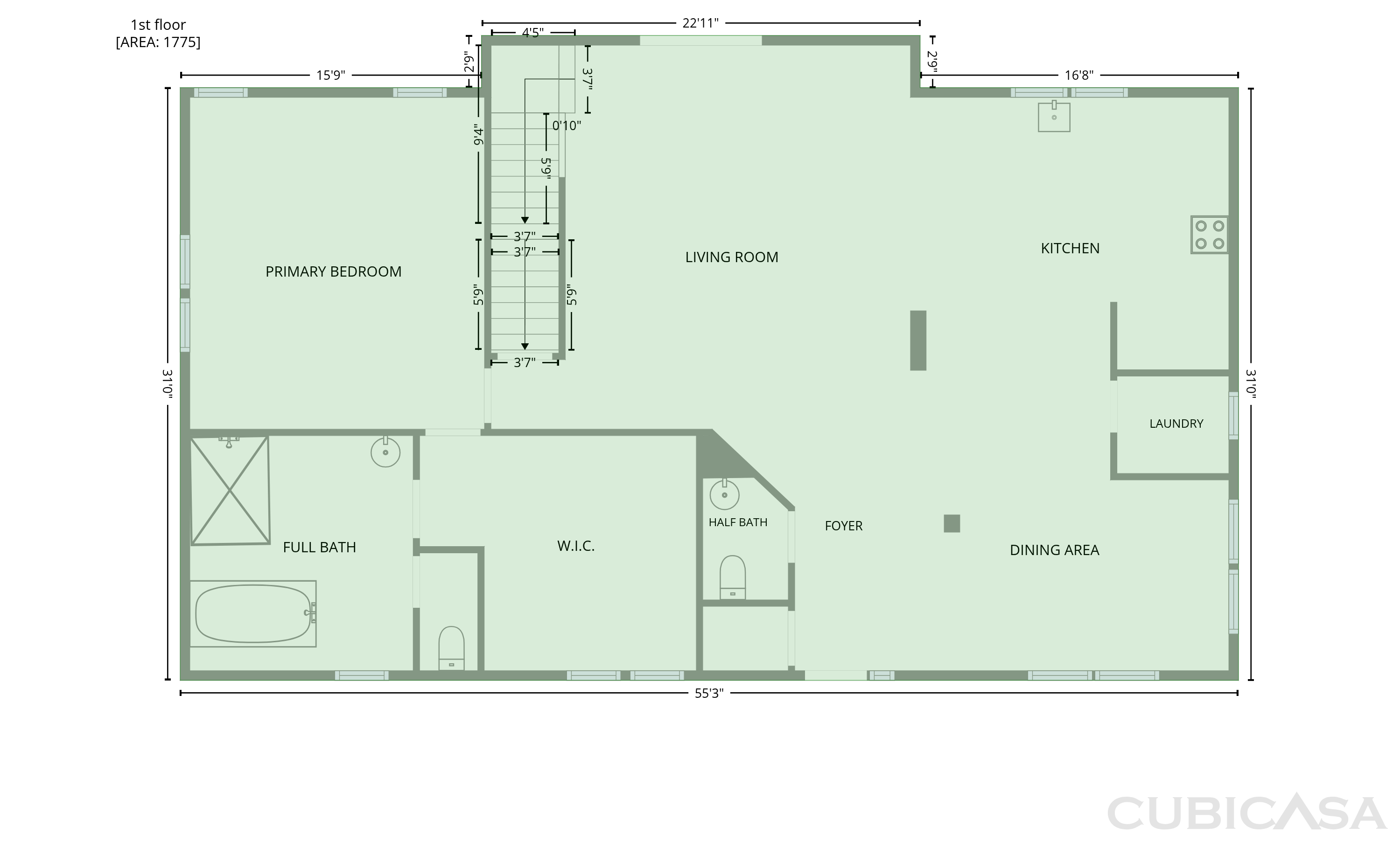 Second Floor of 132 Cottage Creek Ct, York, SC