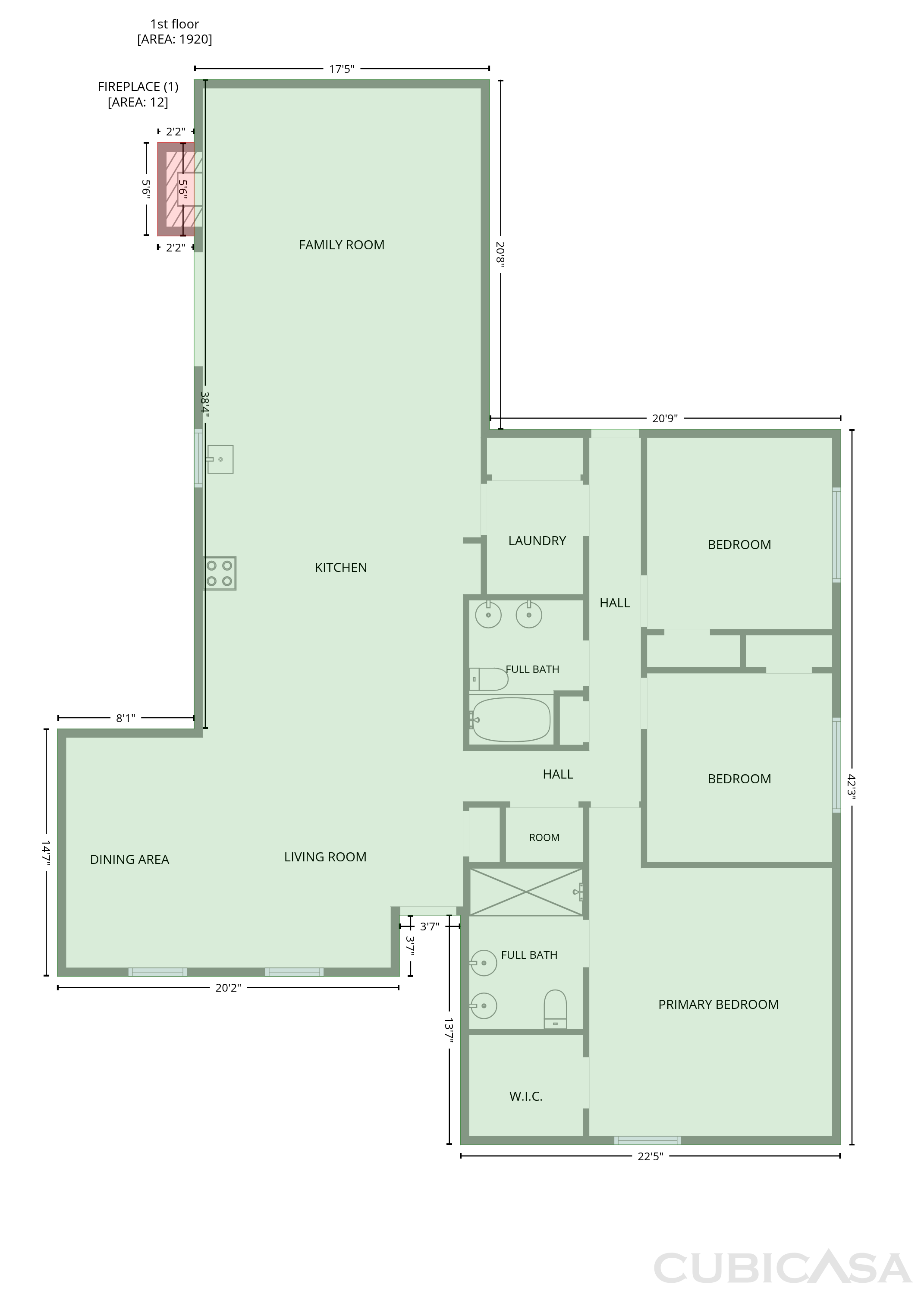Main Floor of 3111 Windsor Rd, Carrollton, TX