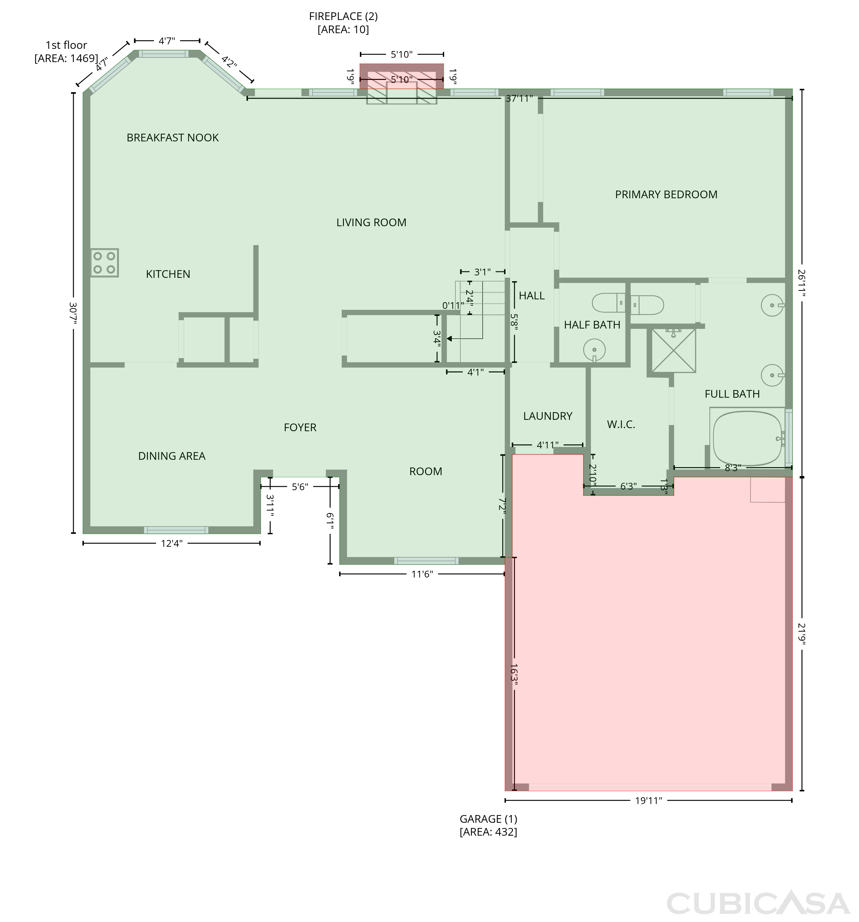 Main Floor of 6218 Kingswood Dr, Arlington, TX