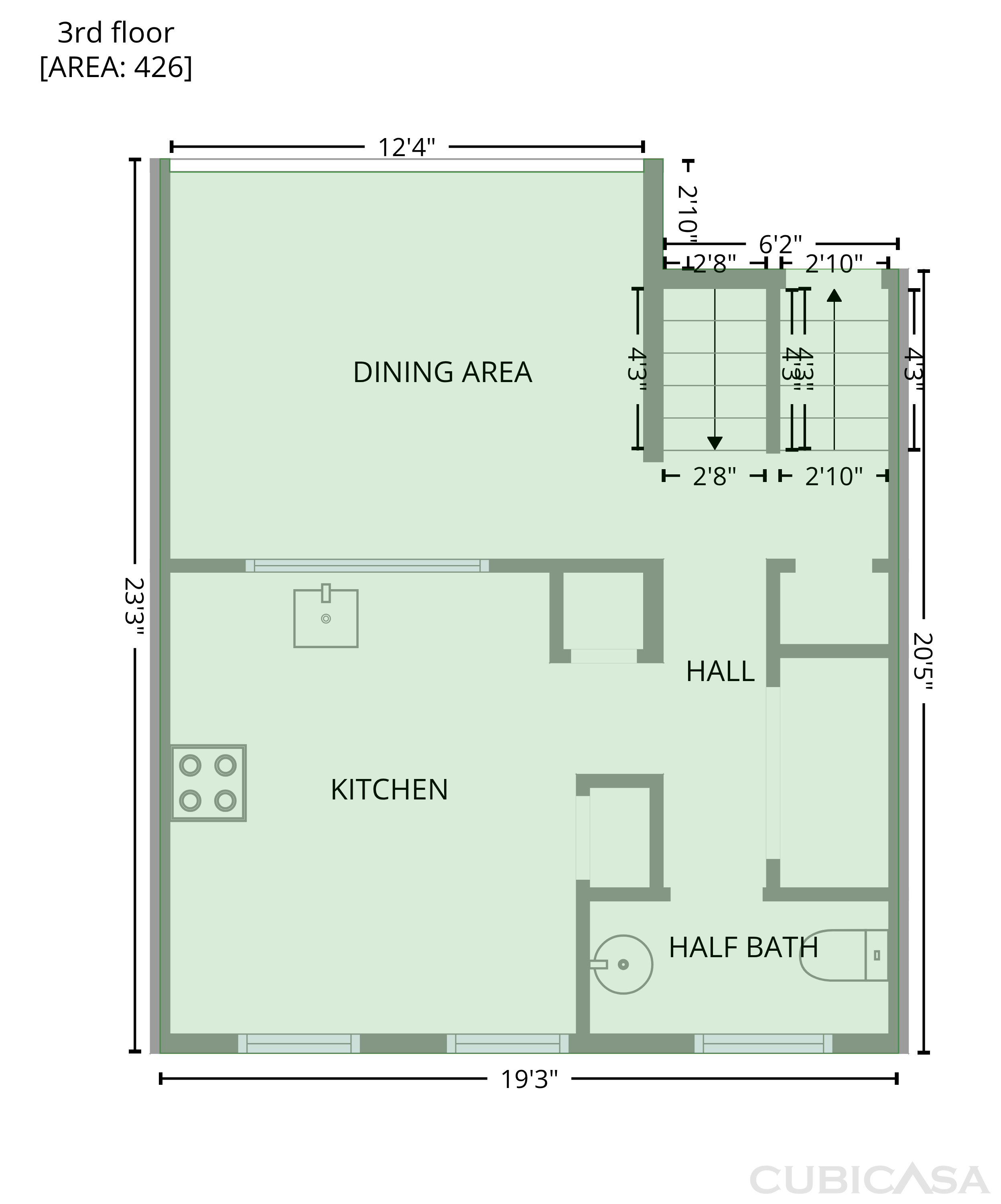 Third Floor of 7579 Chrisland Cv, Falls Church, VA