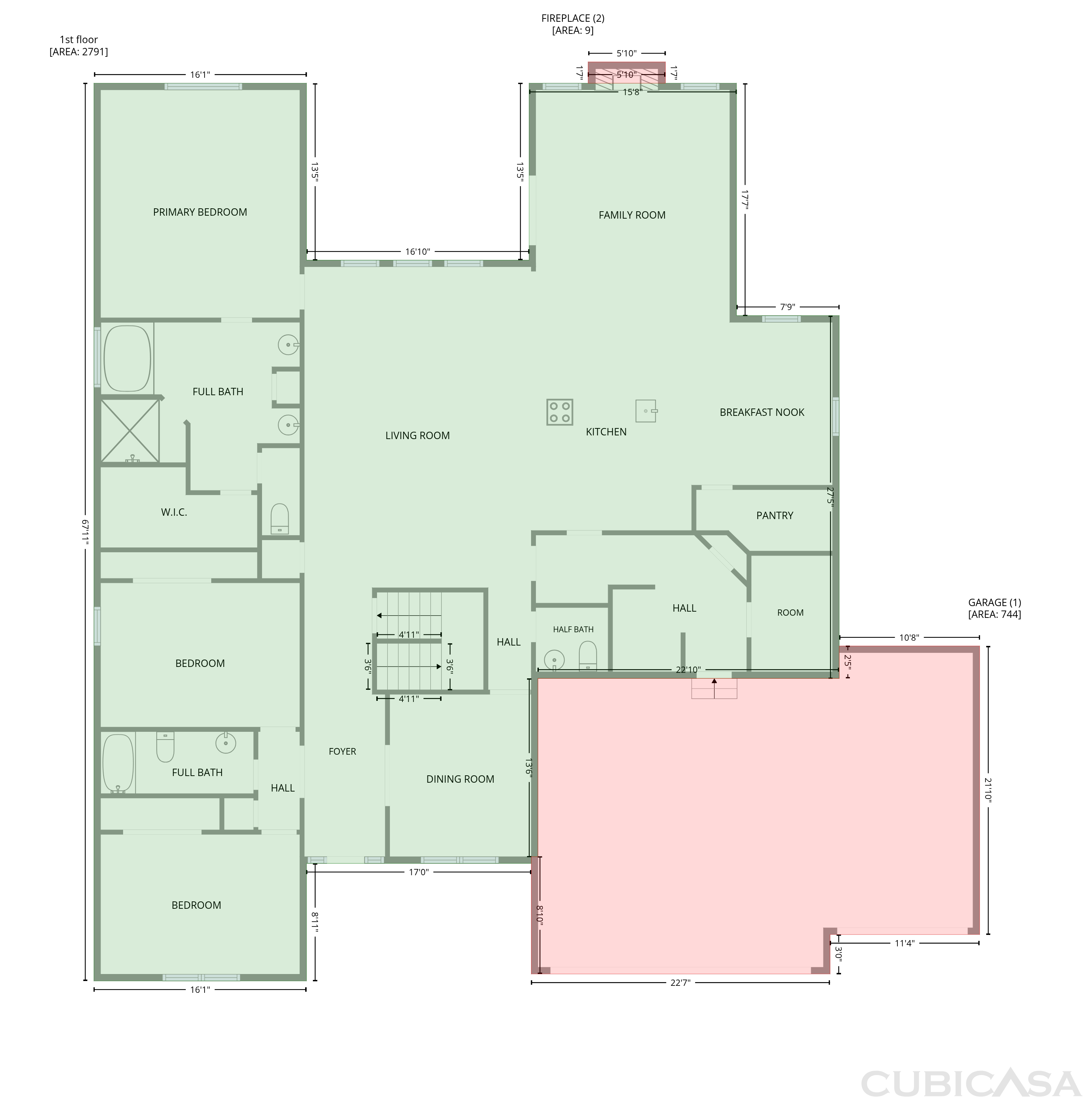Second Floor of 21323 Wharfdale Dr, Noblesville, IN
