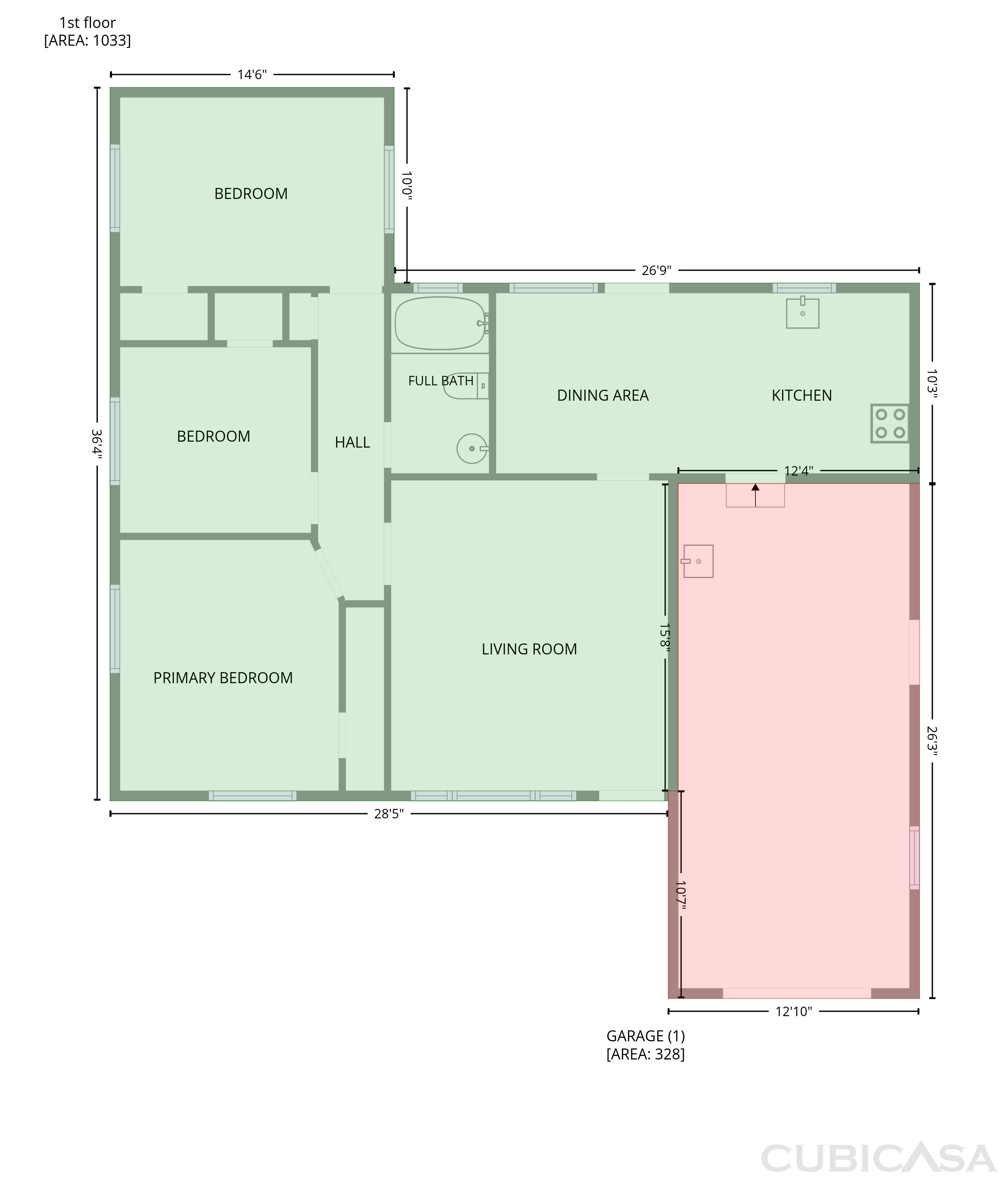 Main Floor of 918 Harrison Ave, Lincoln, CA