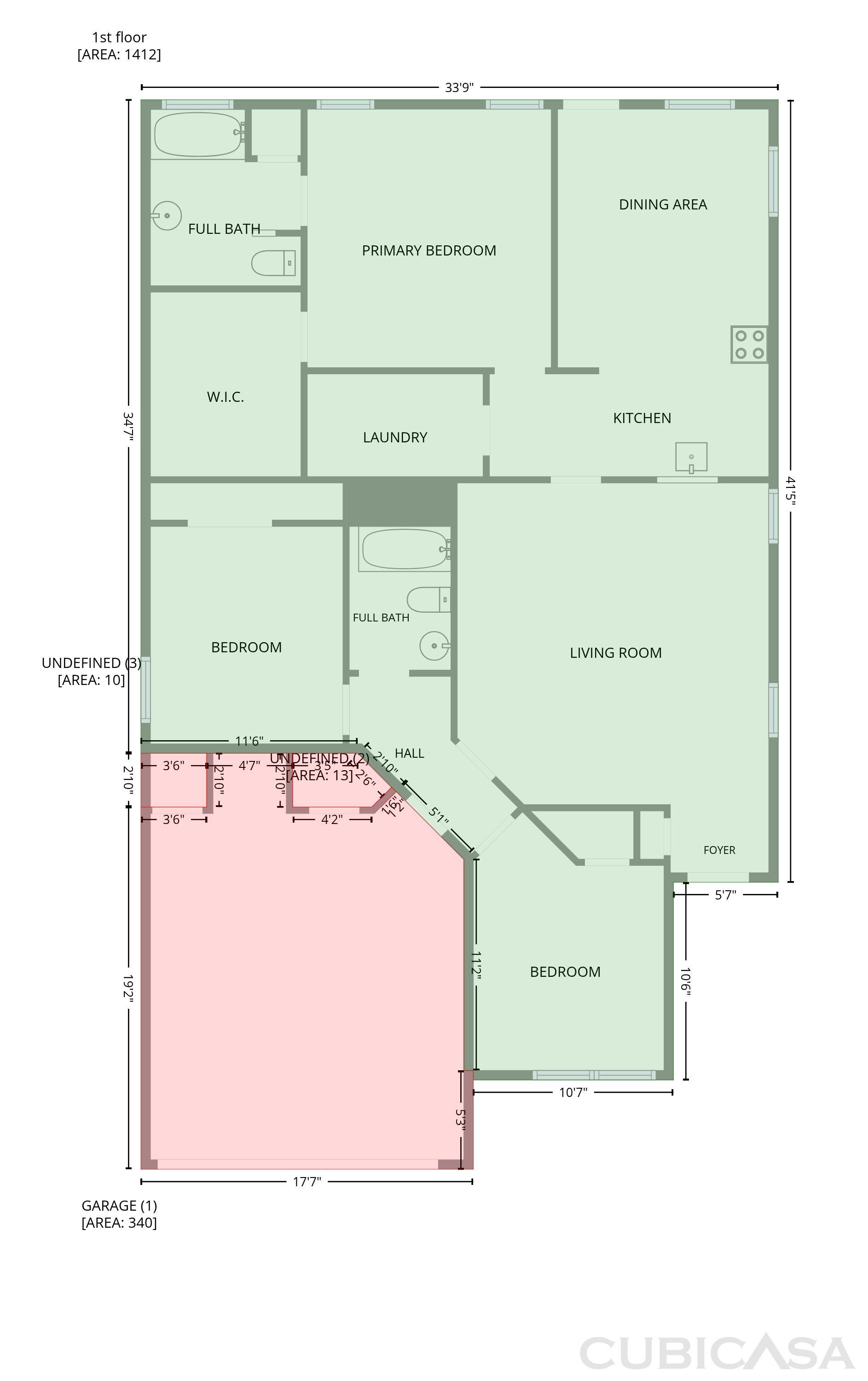 Main Floor of 1107 Burgess Dr, Leander, TX