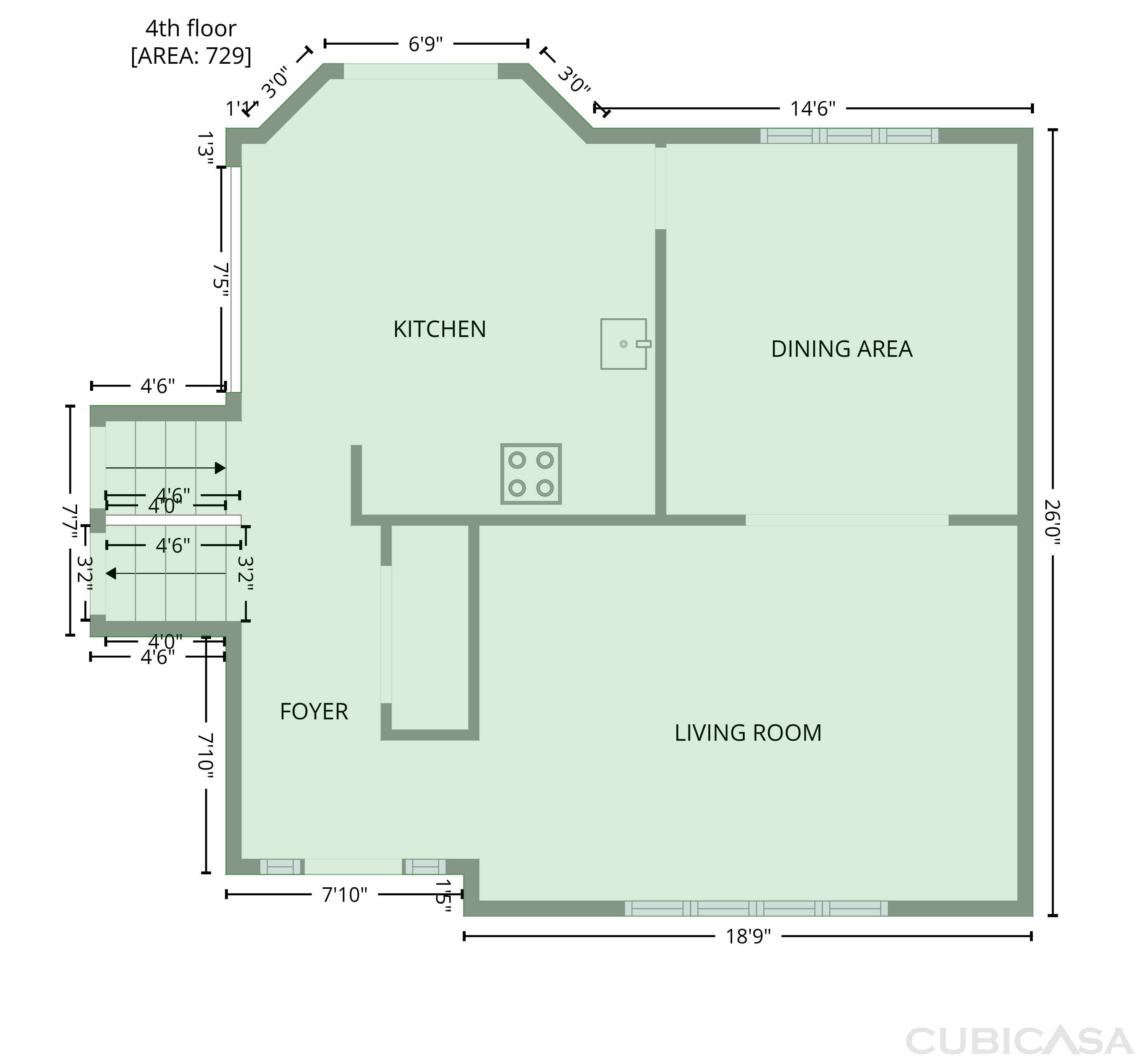 Floor 5 of 1503 Featherstone Rd, Rockford, IL