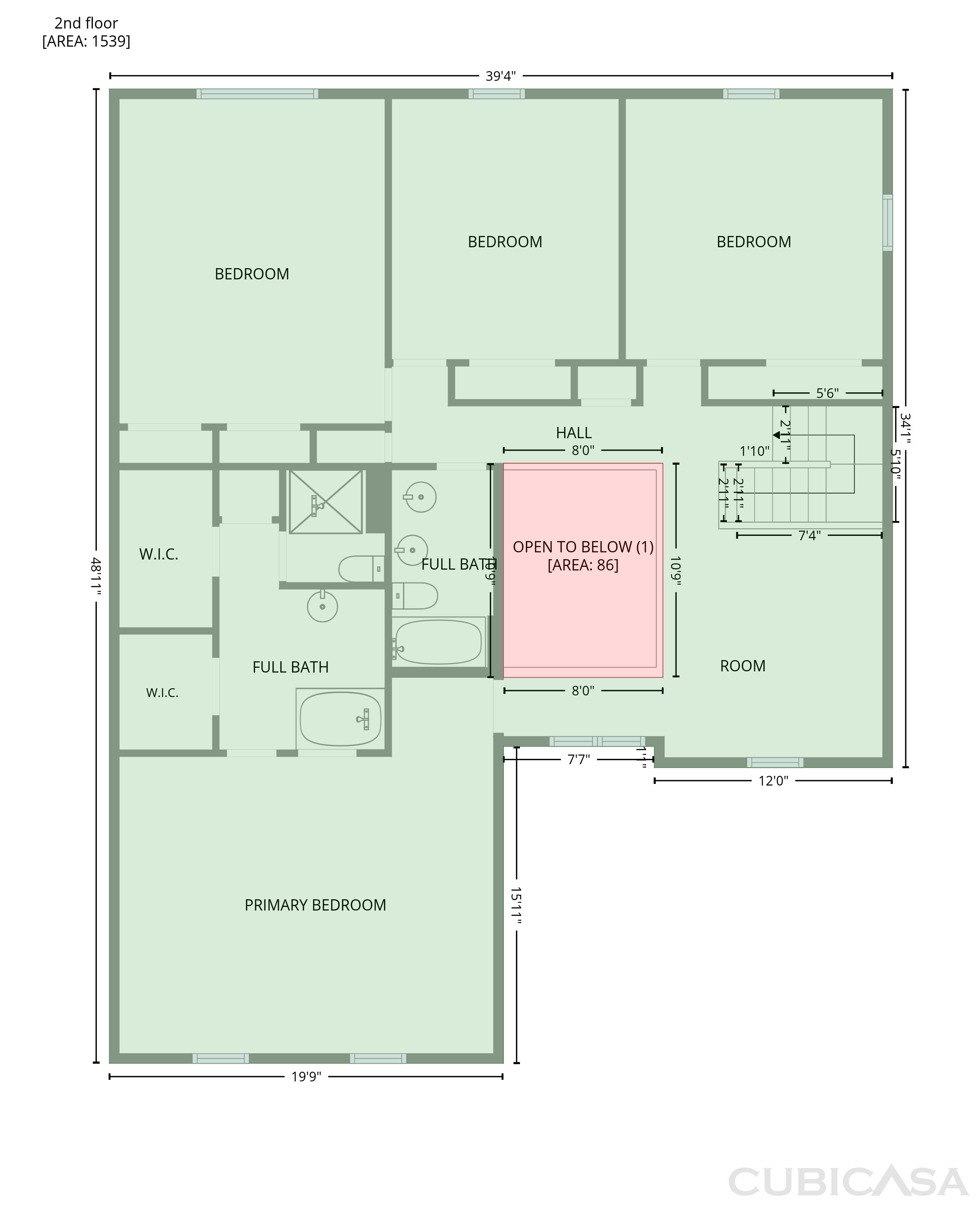 Second Floor of 1818 Superior Ct, Kissimmee, FL