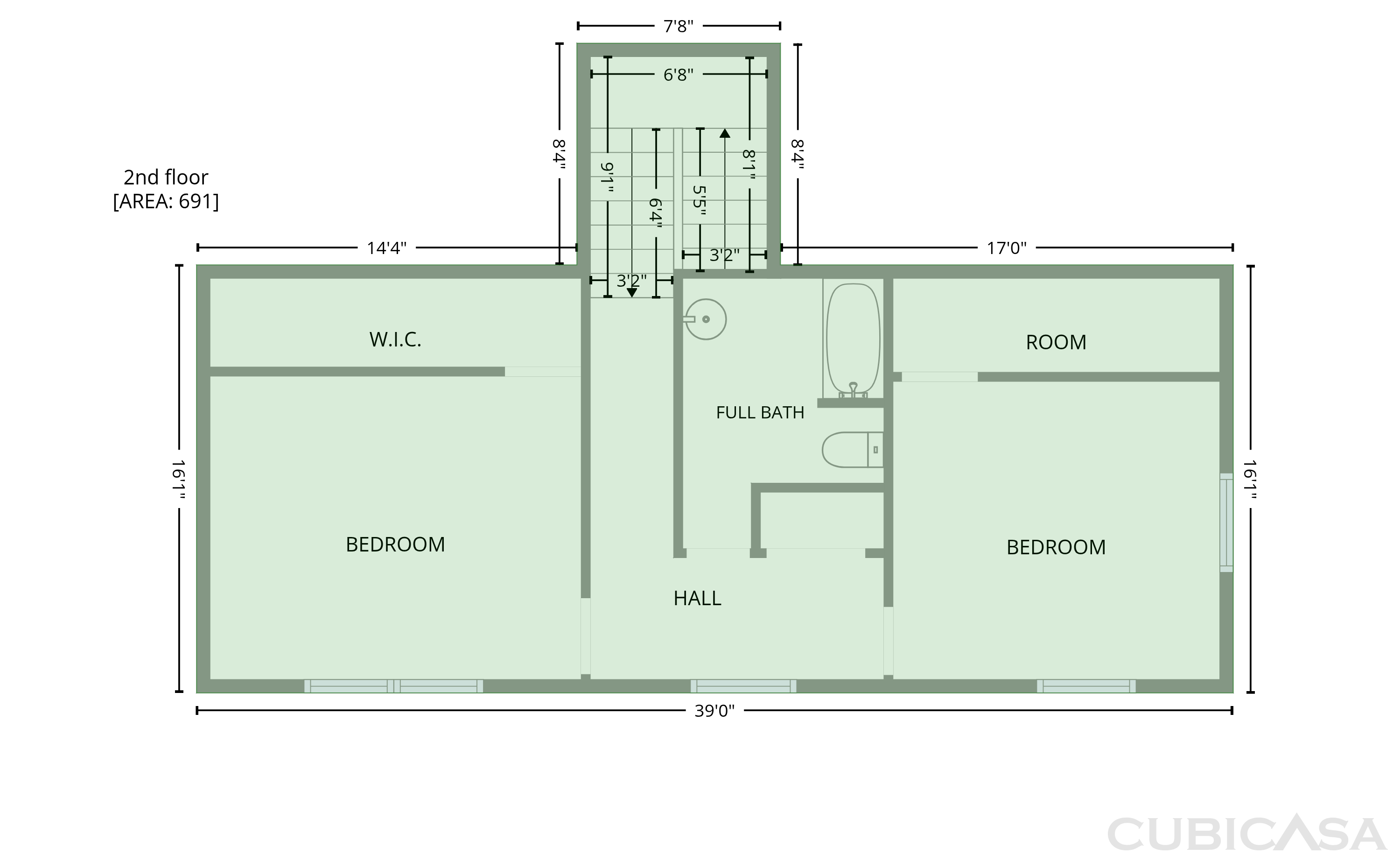 Second Floor of 64 Bass St SE, Atlanta, GA