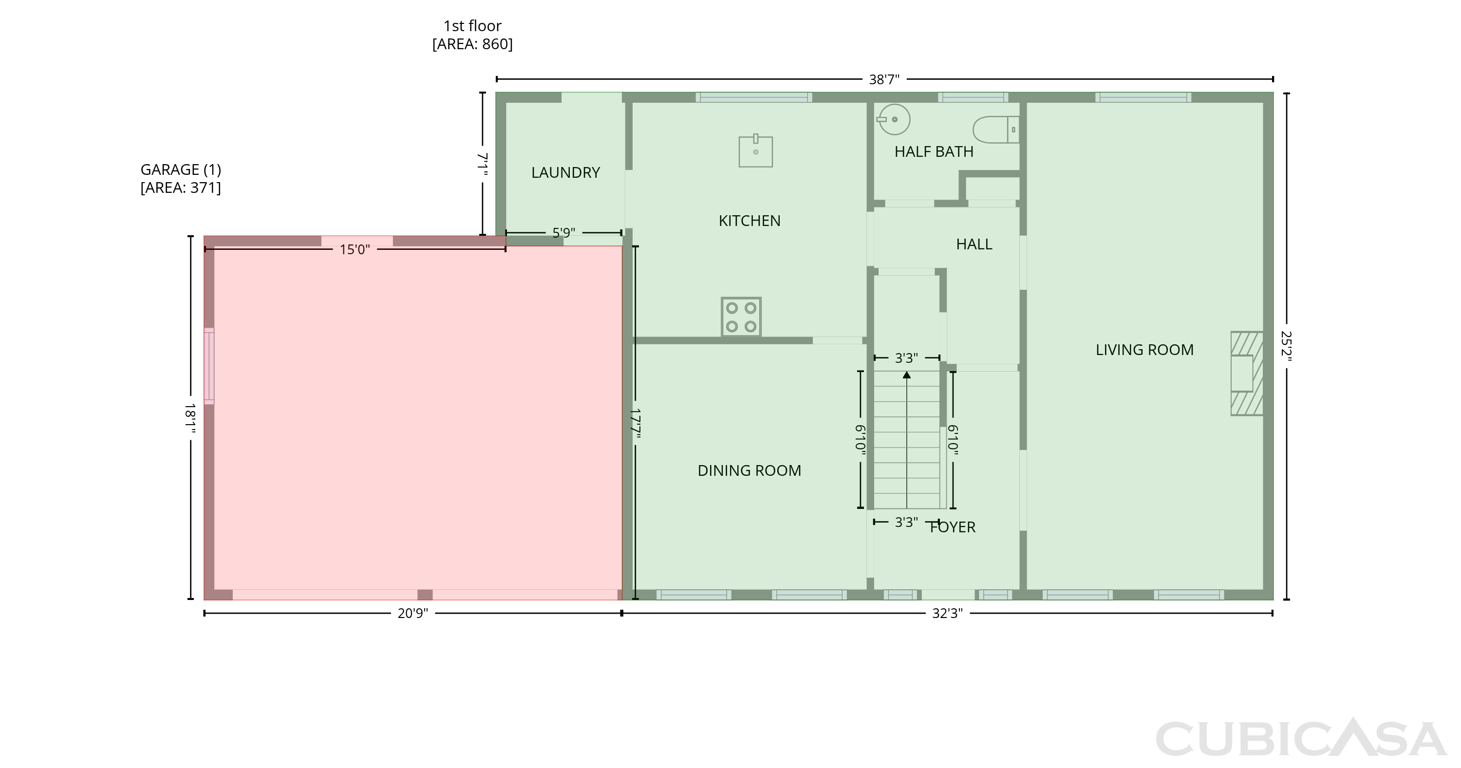 Main Floor of 4 Willowood Dr, Spartanburg, SC