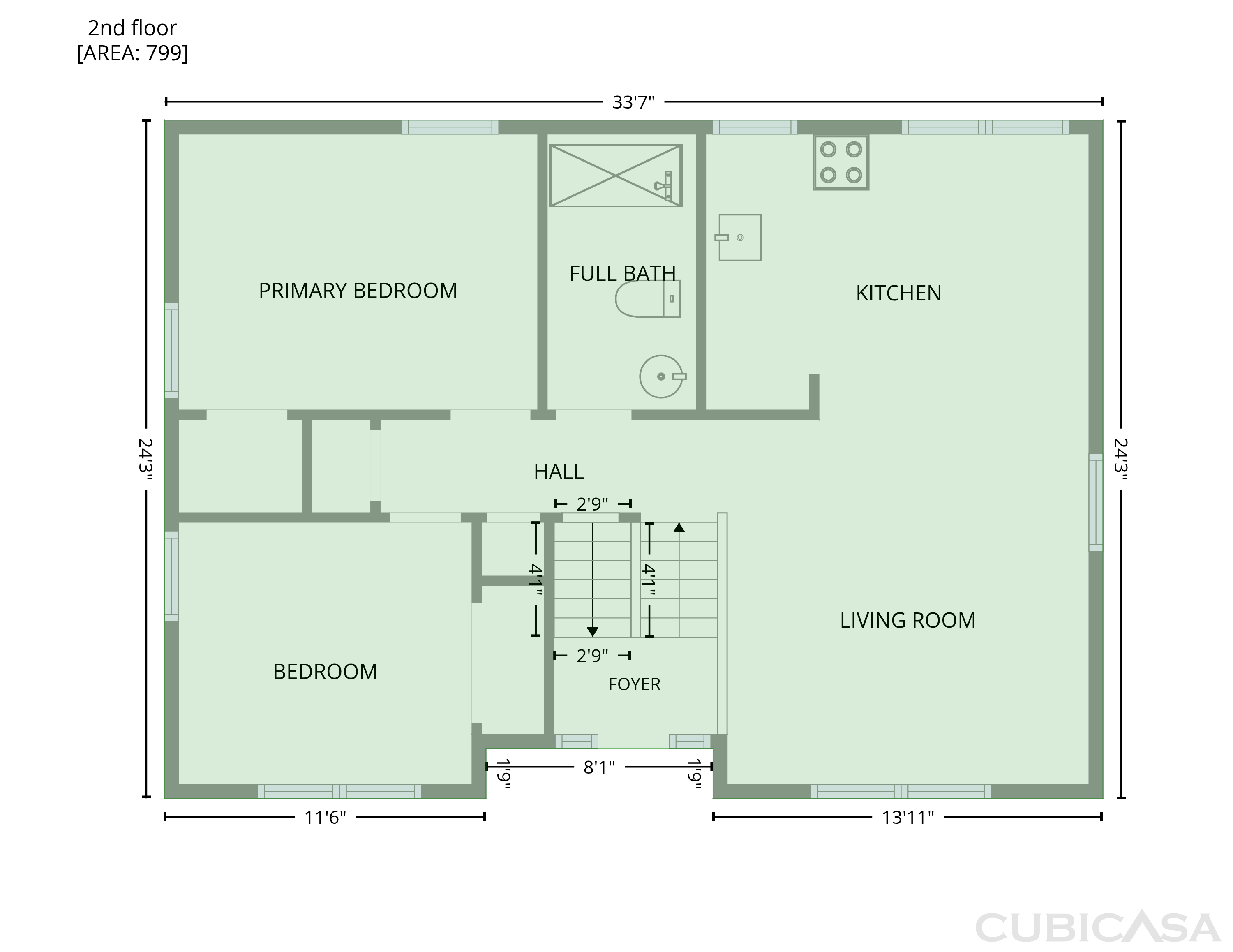 Second Floor of 5601 Beaconsfield Rd, Charlotte, NC