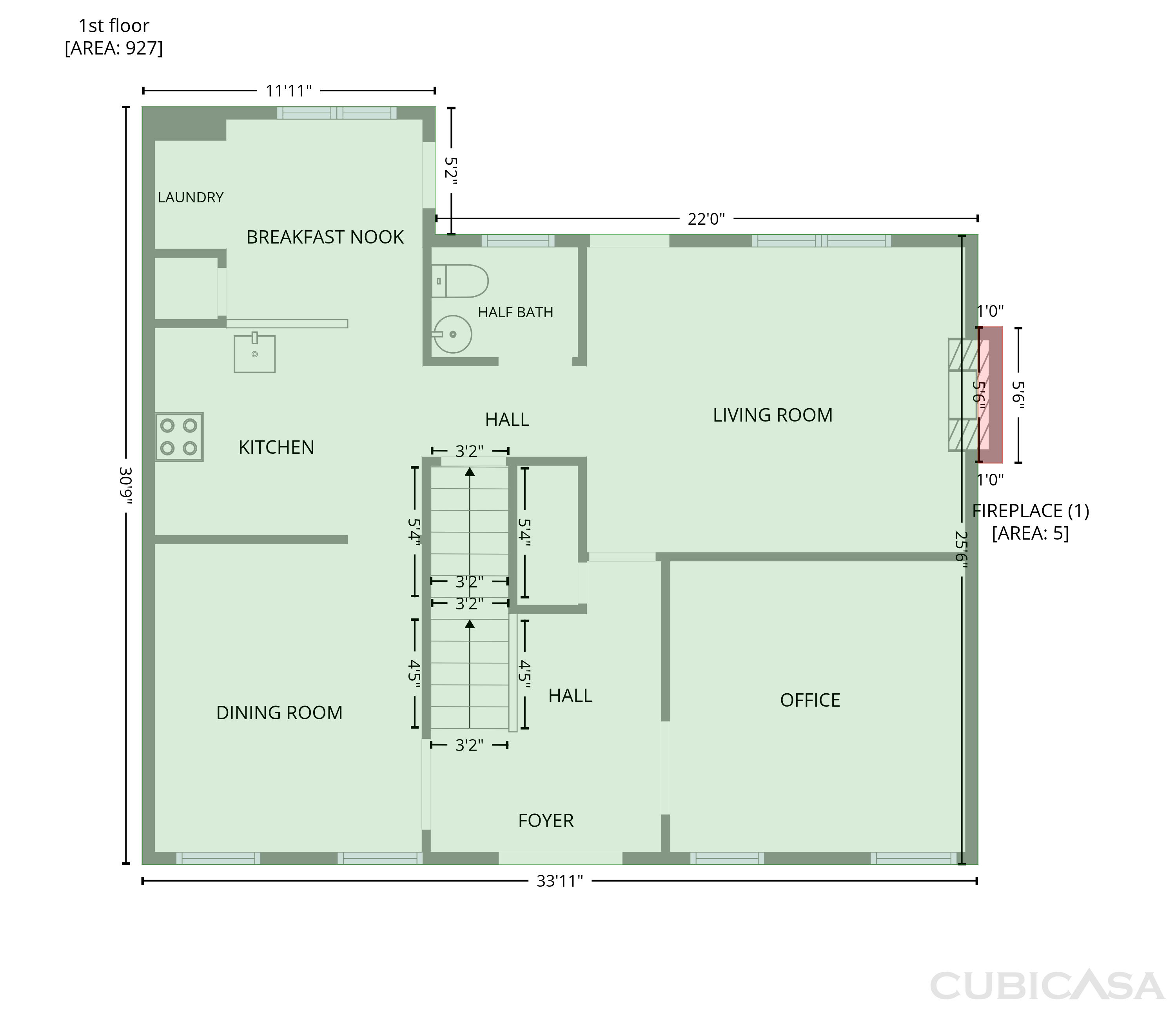 Second Floor of 4050 Paloverde Dr NW, Kennesaw, GA