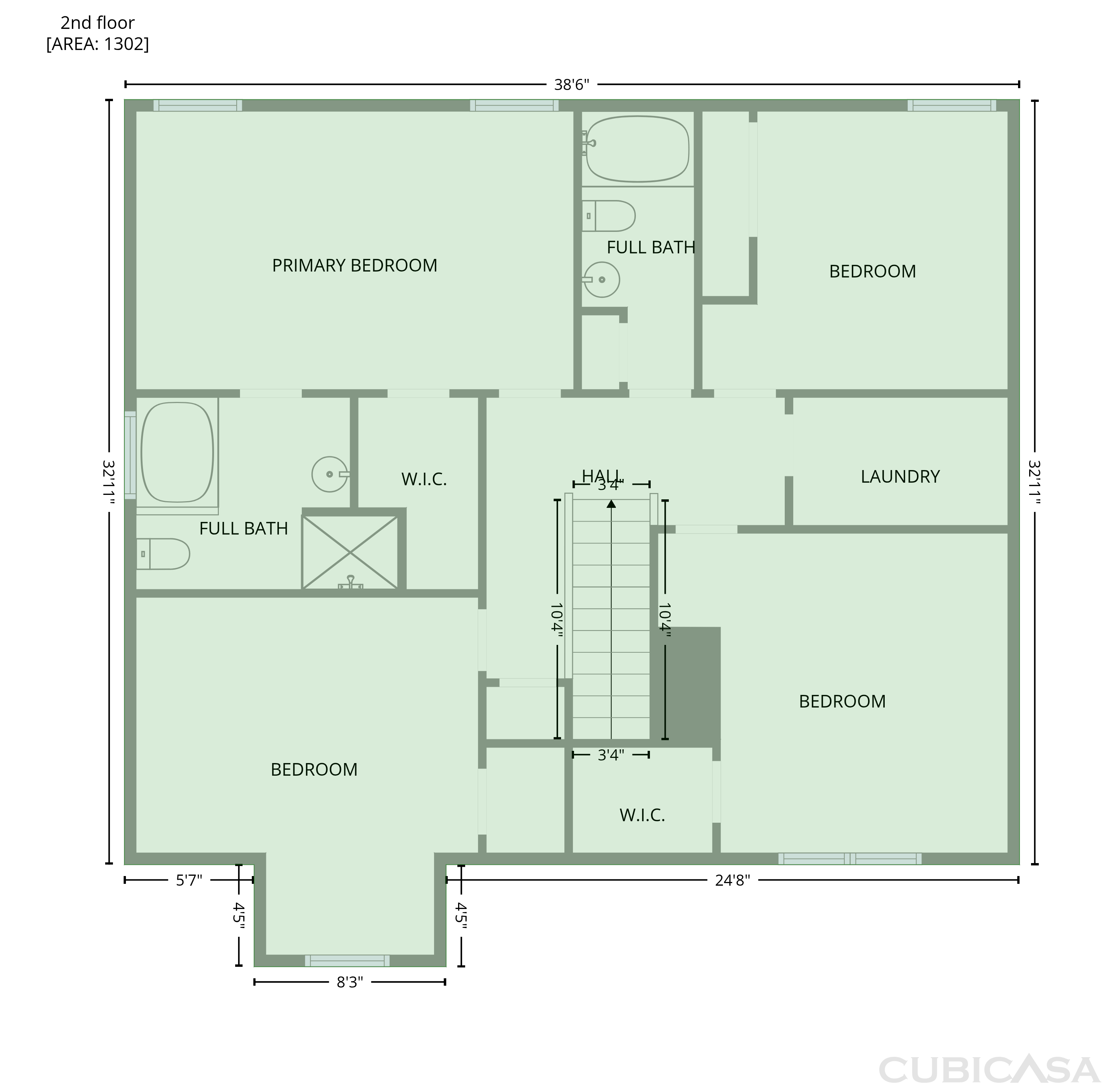 Second Floor of 154 Ashewicke Dr, Columbia, SC