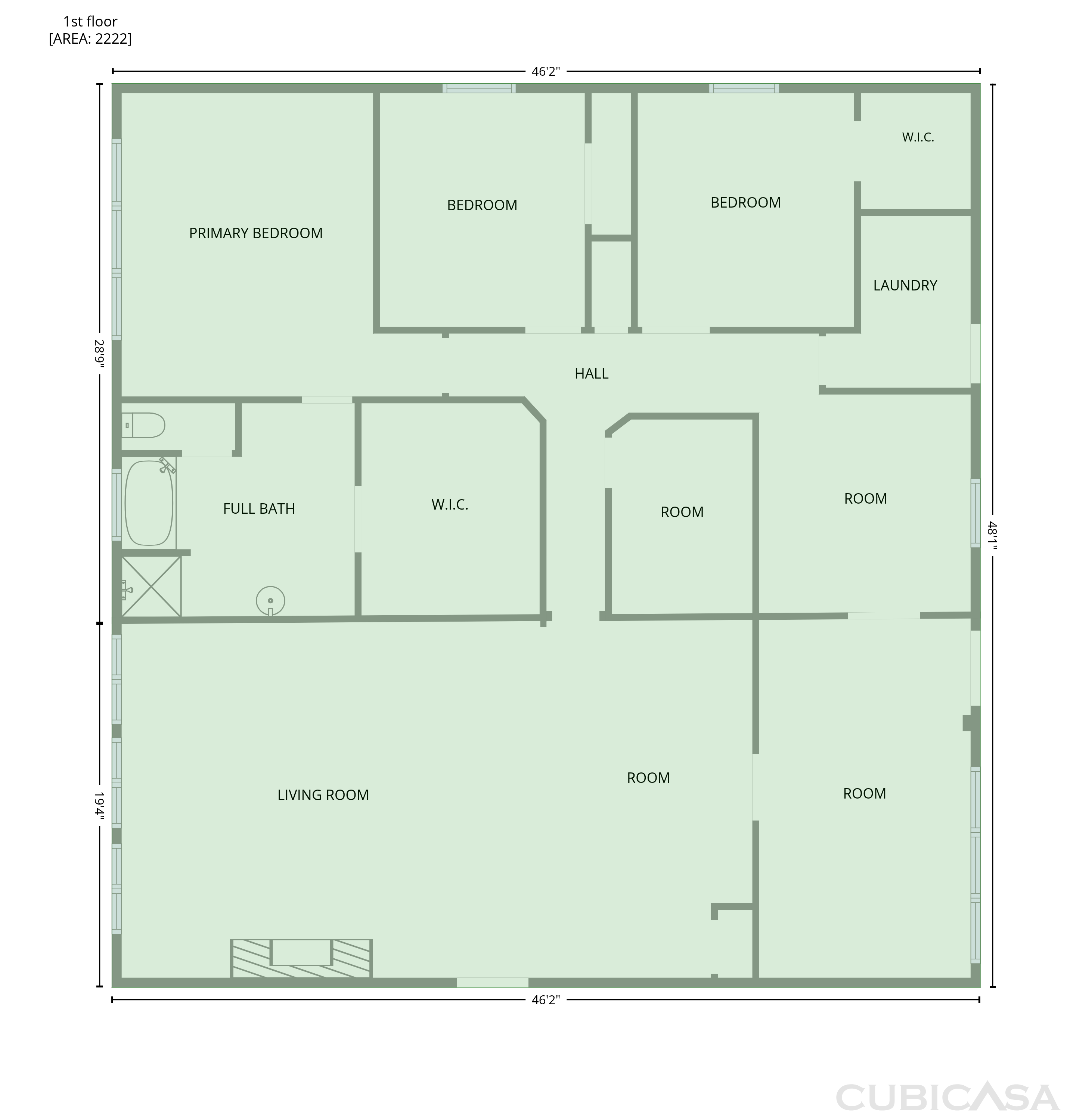Main Floor of 119 Greenridge Cir, League City, TX