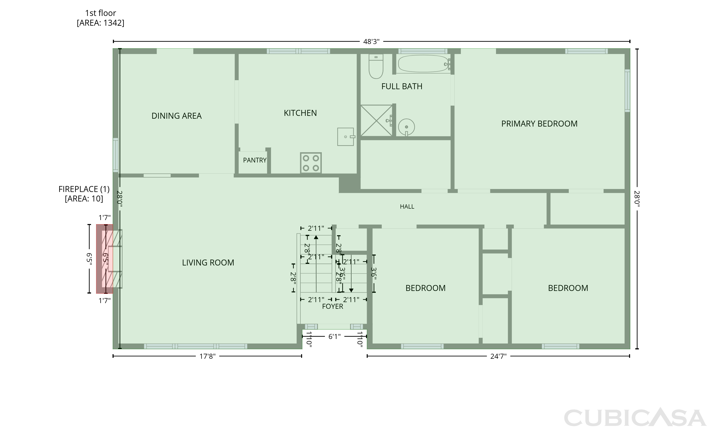 Second Floor of 15 Charleston Ct, Dallas, GA