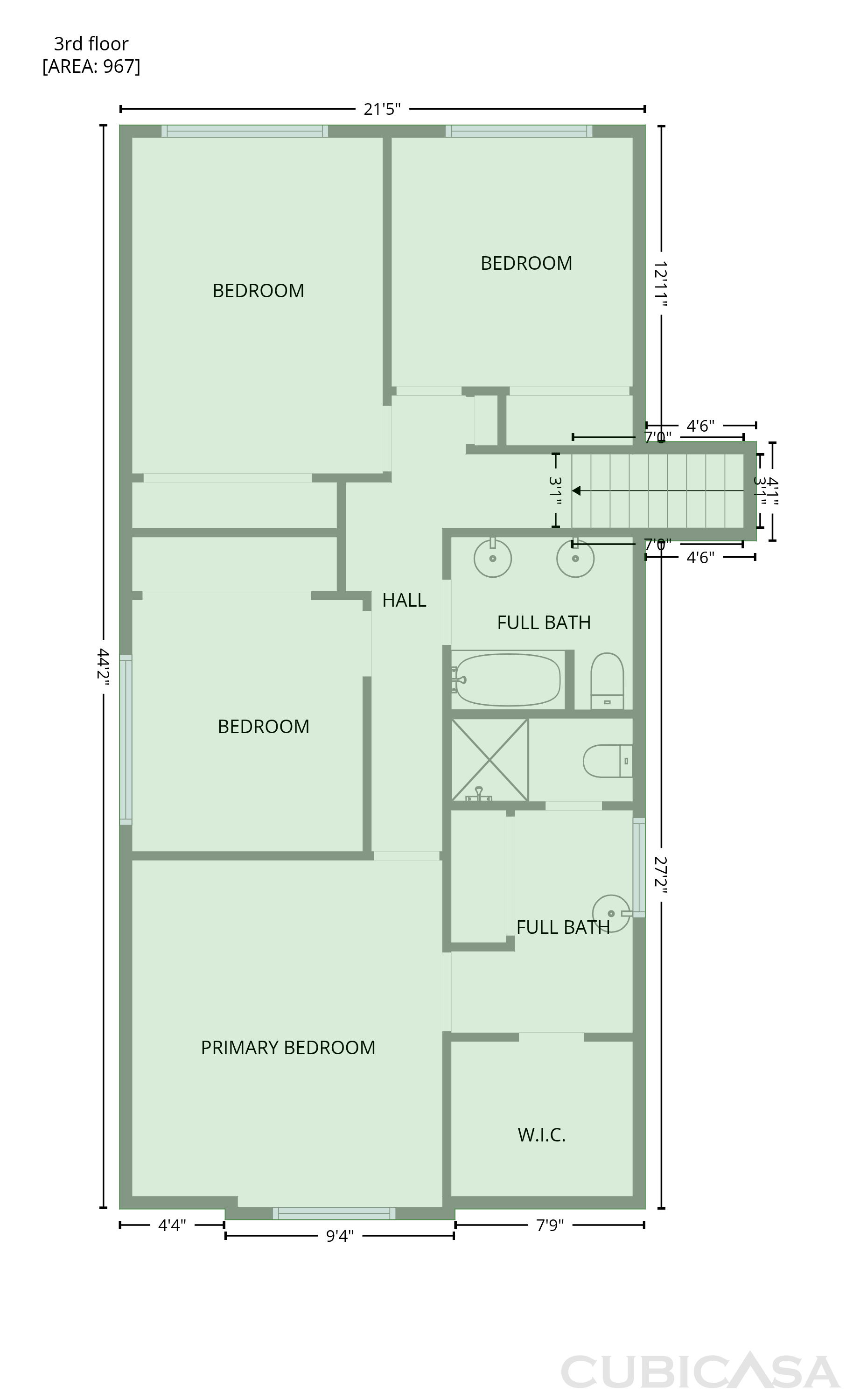 Third Floor of 5142 Sumac Ridge Dr, Yorba Linda, CA