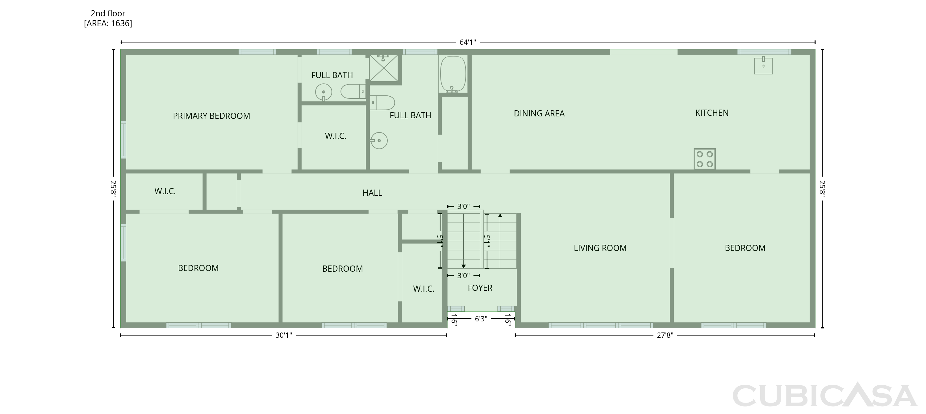 Second Floor of 3115 33rd St SW, Birmingham, AL