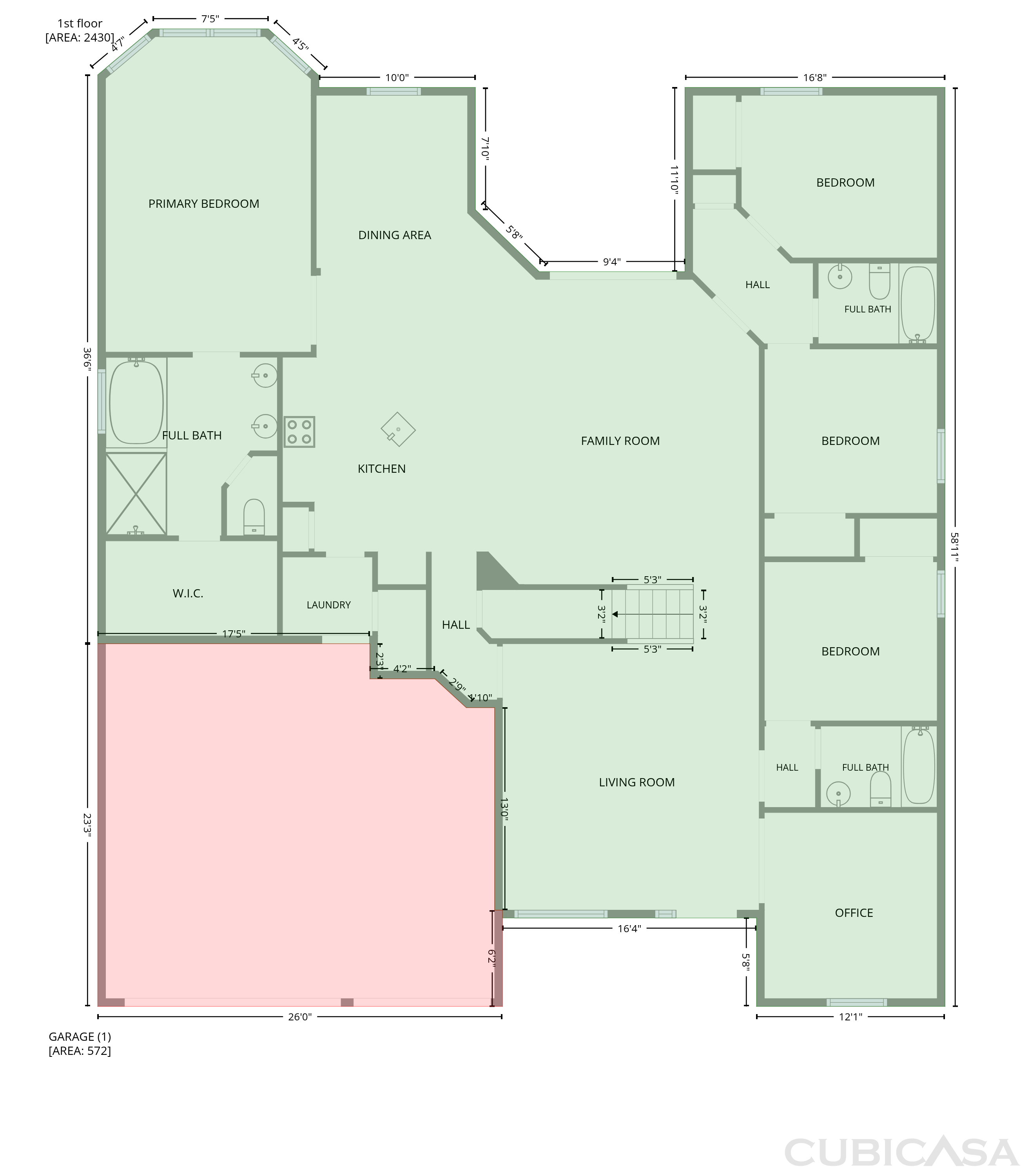 Main Floor of 20009 Outpost Point Dr, Tampa, FL
