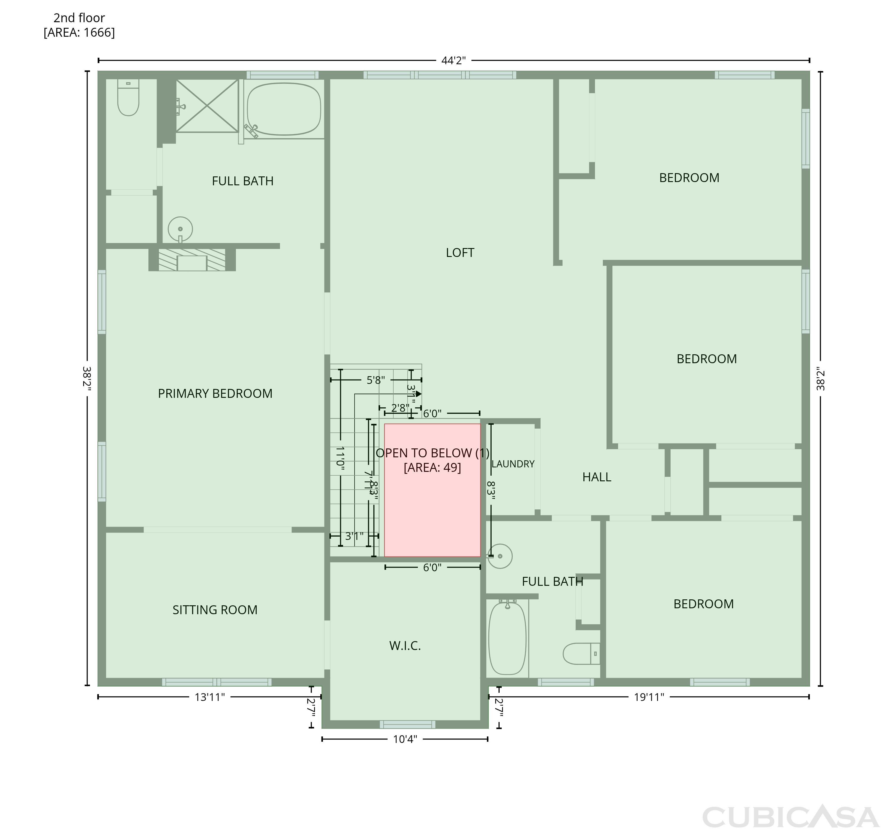Third Floor of 4903 Homeplace Dr, Apex, NC
