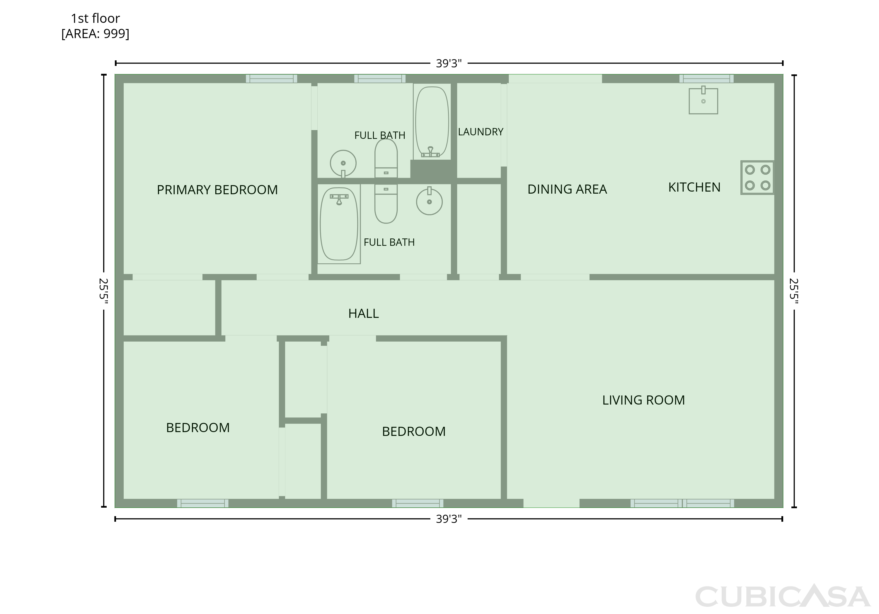 Main Floor of 1303 St Hubbins Dr, La Vergne, TN